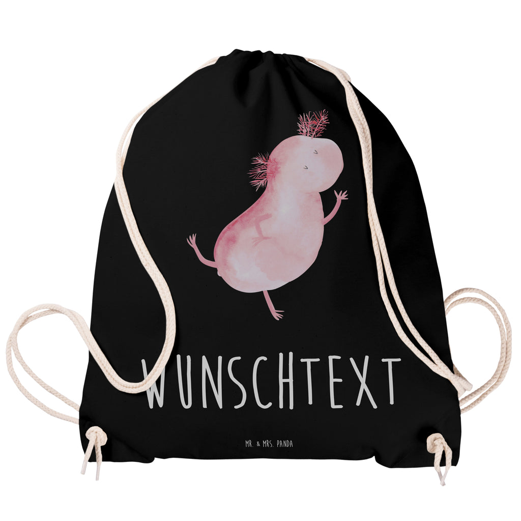 Personalisierter Sportbeutel Axolotl tanzt Personalisierter Sportbeutel, Personalisierter Beutel, Personalisierte Sporttasche, Personalisierter Tasche, Personalisierter Stoffbeutel, Personalisierter Sportbeutel Kinder, Sportbeutel mit Namen, Turnbeutel mit Namen, Beutel mit Namen, Sporttasche mit Namen, Tasche mit Namen, Stoffbeutel mit Namen, Sportbeutel Kinder mit Namen, Wunschtext, Wunschnamen, Personalisierbar, Personalisierung, Axolotl, Molch, Axolot, Schwanzlurch, Lurch, Lurche, Dachschaden, Sterne, verrückt, Freundin, beste Freundin