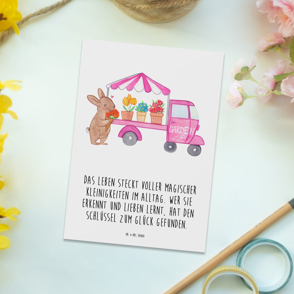 Postkarte Osterhase Blumenwagen Postkarte, Karte, Geschenkkarte, Grußkarte, Einladung, Ansichtskarte, Geburtstagskarte, Einladungskarte, Dankeskarte, Ostern, Osterhase, Ostergeschenke, Osternest, Osterdeko, Geschenke zu Ostern, Ostern Geschenk, Ostergeschenke Kinder, Ostern Kinder, Tulpen, Blumen