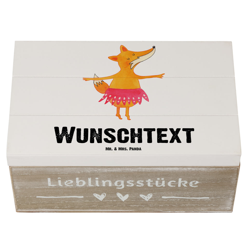 Personalisierte Holzkiste Fuchs Ballerina Holzkiste mit Namen, Kiste mit Namen, Schatzkiste mit Namen, Truhe mit Namen, Schatulle mit Namen, Erinnerungsbox mit Namen, Erinnerungskiste, mit Namen, Dekokiste mit Namen, Aufbewahrungsbox mit Namen, Holzkiste Personalisiert, Kiste Personalisiert, Schatzkiste Personalisiert, Truhe Personalisiert, Schatulle Personalisiert, Erinnerungsbox Personalisiert, Erinnerungskiste Personalisiert, Dekokiste Personalisiert, Aufbewahrungsbox Personalisiert, Geschenkbox personalisiert, GEschenkdose personalisiert, Fuchs, Fuchs Spruch, Füchse, Füchsin, Ballerina, Ballett, Tänzerin, Tanzen, Party, Einladung, Geburtstag