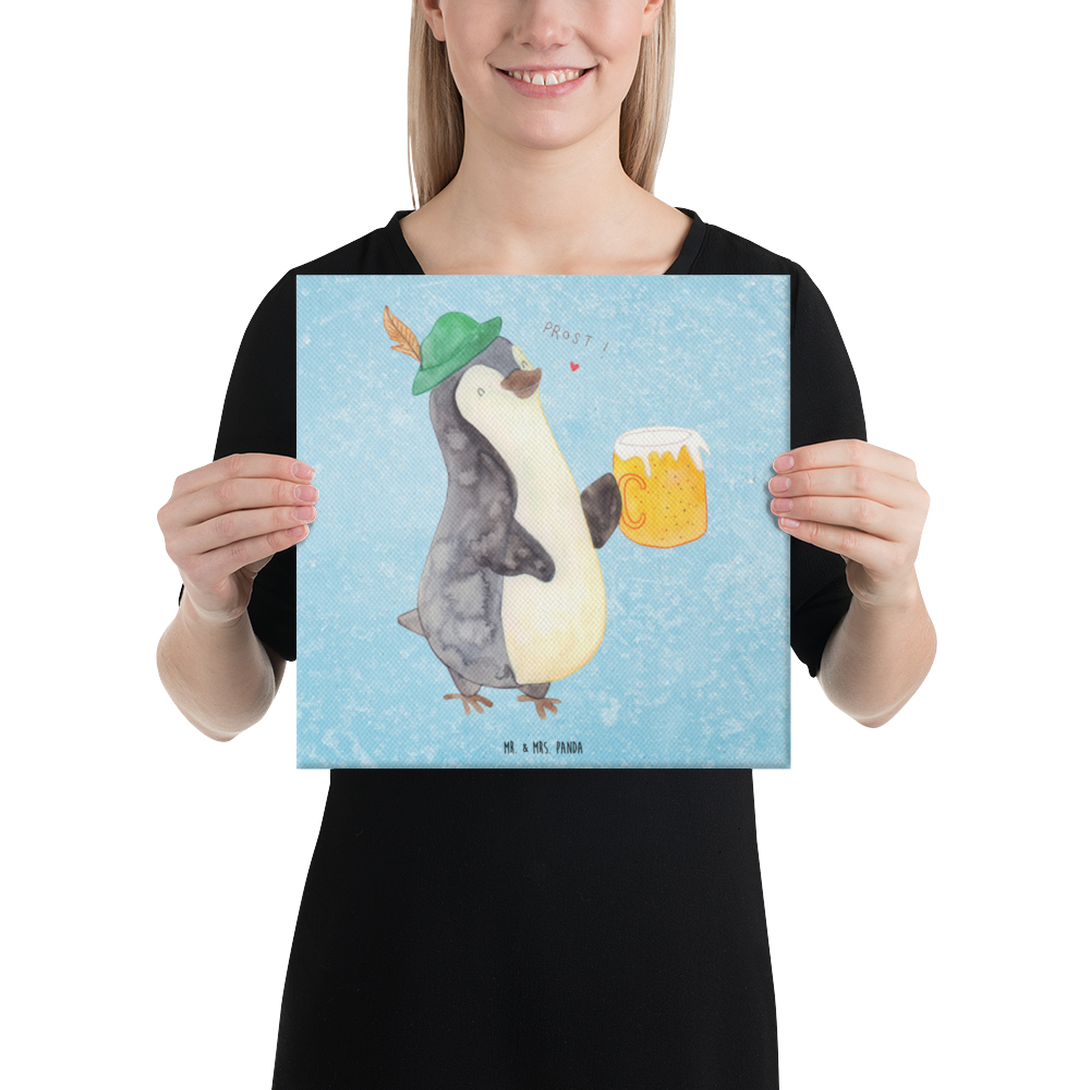 Leinwand Bild Pinguin Bier Leinwand, Bild, Kunstdruck, Wanddeko, Dekoration, Pinguin, Pinguine, Bier, Oktoberfest