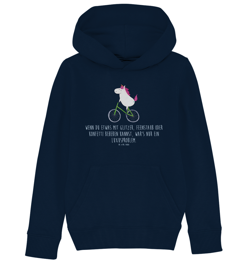 Organic Kinder Hoodie Einhorn Radfahrer Kinder Hoodie, Kapuzenpullover, Kinder Oberteil, Mädchen Hoodie, Jungen Hoodie, Mädchen Kapuzenpullover, Jungen Kapuzenpullover, Mädchen Kleidung, Jungen Kleidung, Mädchen Oberteil, Jungen Oberteil, Einhorn, Einhörner, Einhorn Deko, Pegasus, Unicorn, Radfahren, Radfahrer, Rad, Bike, Feenstaub, Konfetti, Luxusproblem, Kummer, Liebeskummer