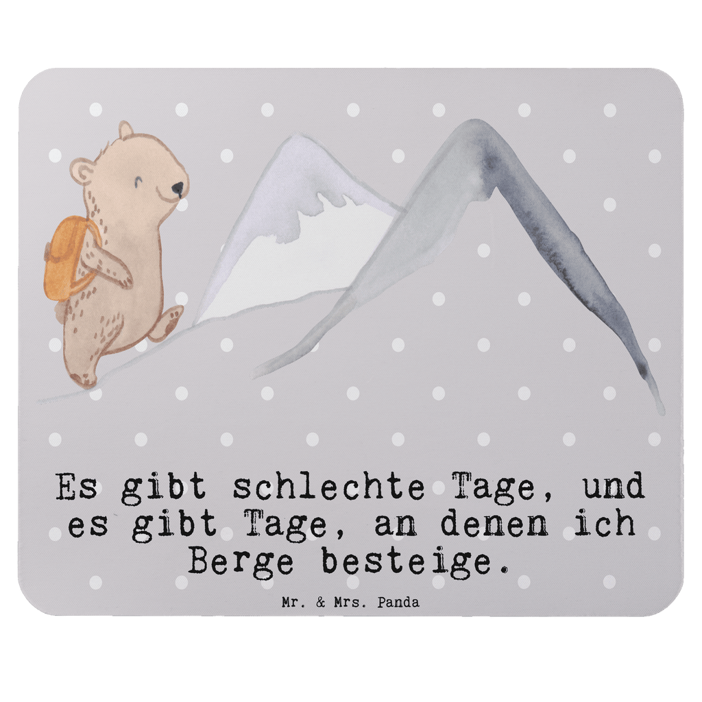 Mauspad Bär Bergsteigen Tage Mousepad, Computer zubehör, Büroausstattung, PC Zubehör, Arbeitszimmer, Mauspad, Einzigartiges Mauspad, Designer Mauspad, Mausunterlage, Mauspad Büro, Geschenk, Sport, Sportart, Hobby, Schenken, Danke, Dankeschön, Auszeichnung, Gewinn, Sportler, Bergsteigen, wandern, Bergsport, Trekking, Alpinismus, Alpinwandern