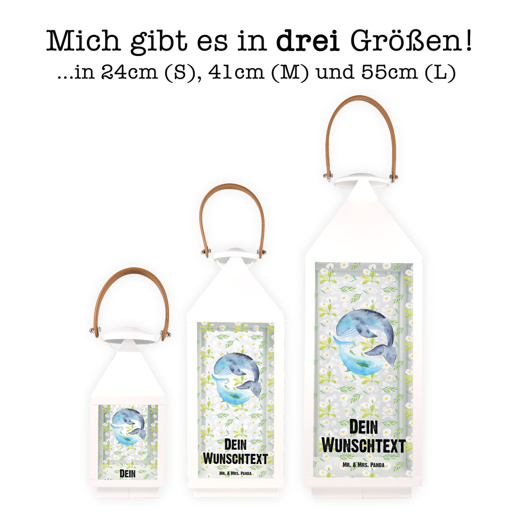 Personalisierte Deko Laterne Walfisch & Thunfisch Gartenlampe, Gartenleuchte, Gartendekoration, Gartenlicht, Laterne kleine Laternen, XXL Laternen, Laterne groß, Tiermotive, Gute Laune, lustige Sprüche, Tiere, Wal, Wahl, Tunfisch, Wortwitz lustig, Spruch lustig, Flachwitz, Witz, Spruch des Tages, Flachwitz Geschenk