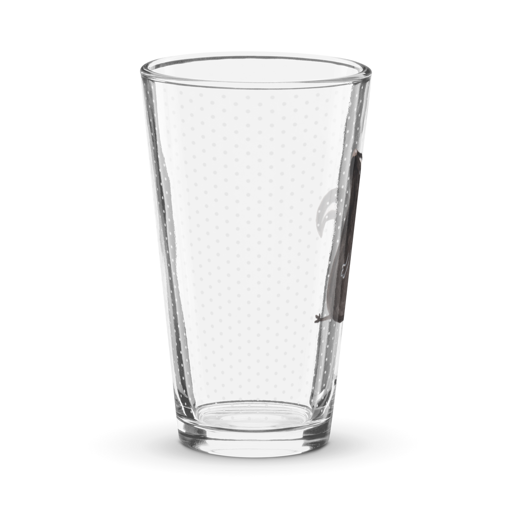 Premium Trinkglas Stinktier sitzend Trinkglas, Glas, Pint Glas, Bierglas, Cocktail Glas, Wasserglas, Stinktier, Skunk, Wildtier, Raubtier, Stinker, Stinki, Spruch, Büro, Recht, Besserwisser