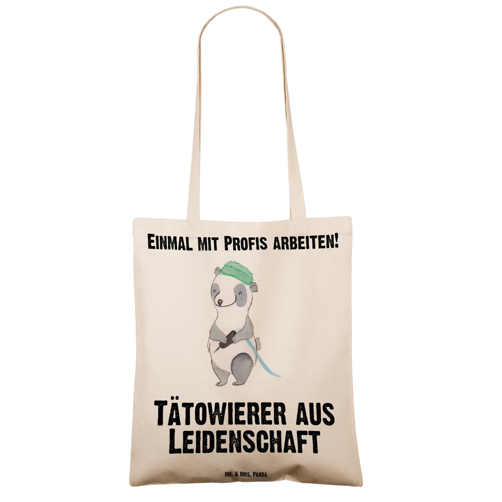 Tragetasche Tätowierer aus Leidenschaft Beuteltasche, Beutel, Einkaufstasche, Jutebeutel, Stoffbeutel, Tasche, Shopper, Umhängetasche, Strandtasche, Schultertasche, Stofftasche, Tragetasche, Badetasche, Jutetasche, Einkaufstüte, Laptoptasche, Beruf, Ausbildung, Jubiläum, Abschied, Rente, Kollege, Kollegin, Geschenk, Schenken, Arbeitskollege, Mitarbeiter, Firma, Danke, Dankeschön