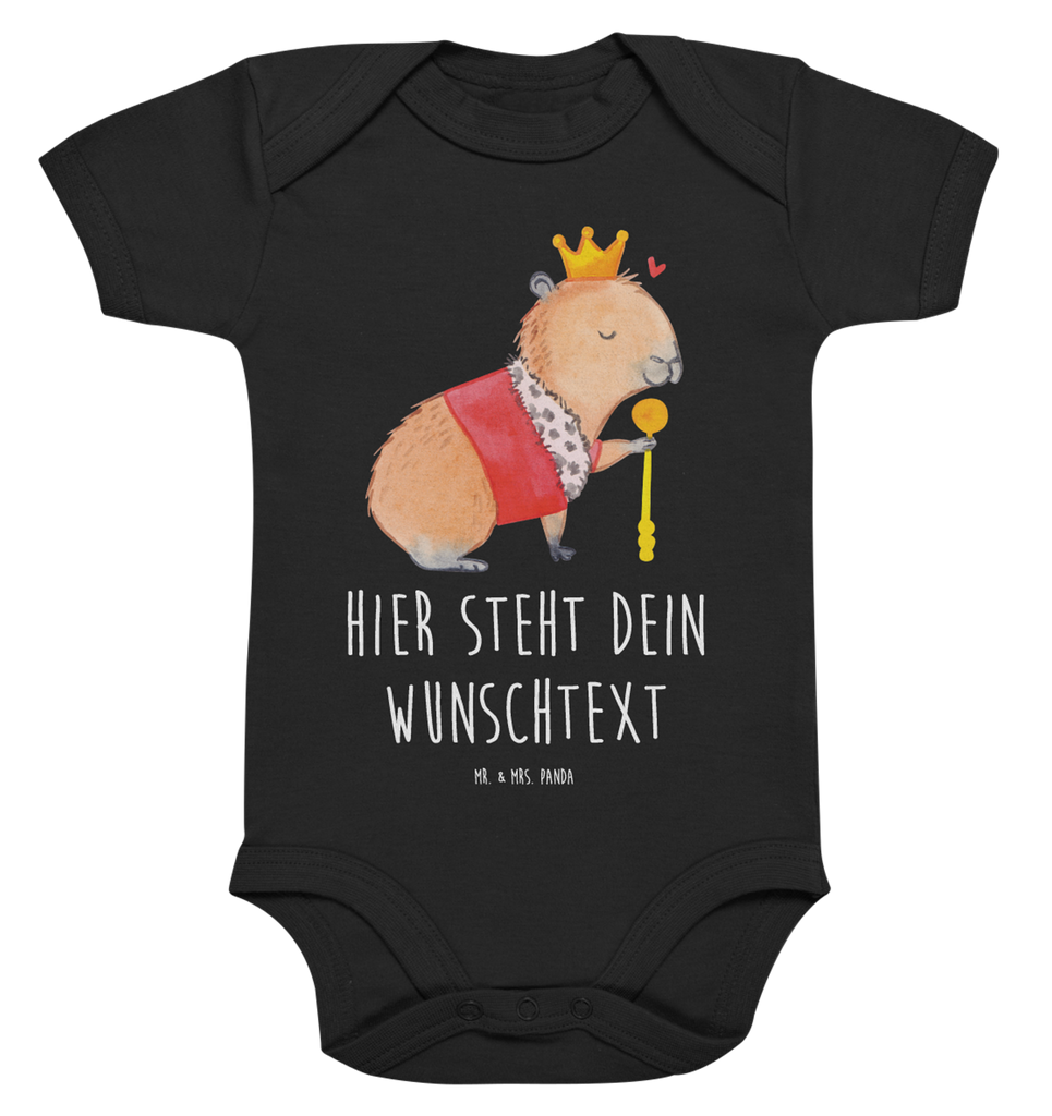 Personalisierter Baby Body Capybara König Personalisierter Baby Body, Personalisierte Babykleidung, Personalisierter Babystrampler, Personalisierter Strampler, Personalisierter Wickelbody, Personalisierte Baby Erstausstattung, Junge, Mädchen, Tiermotive, Gute Laune, lustige Sprüche, Tiere, Capybara, König