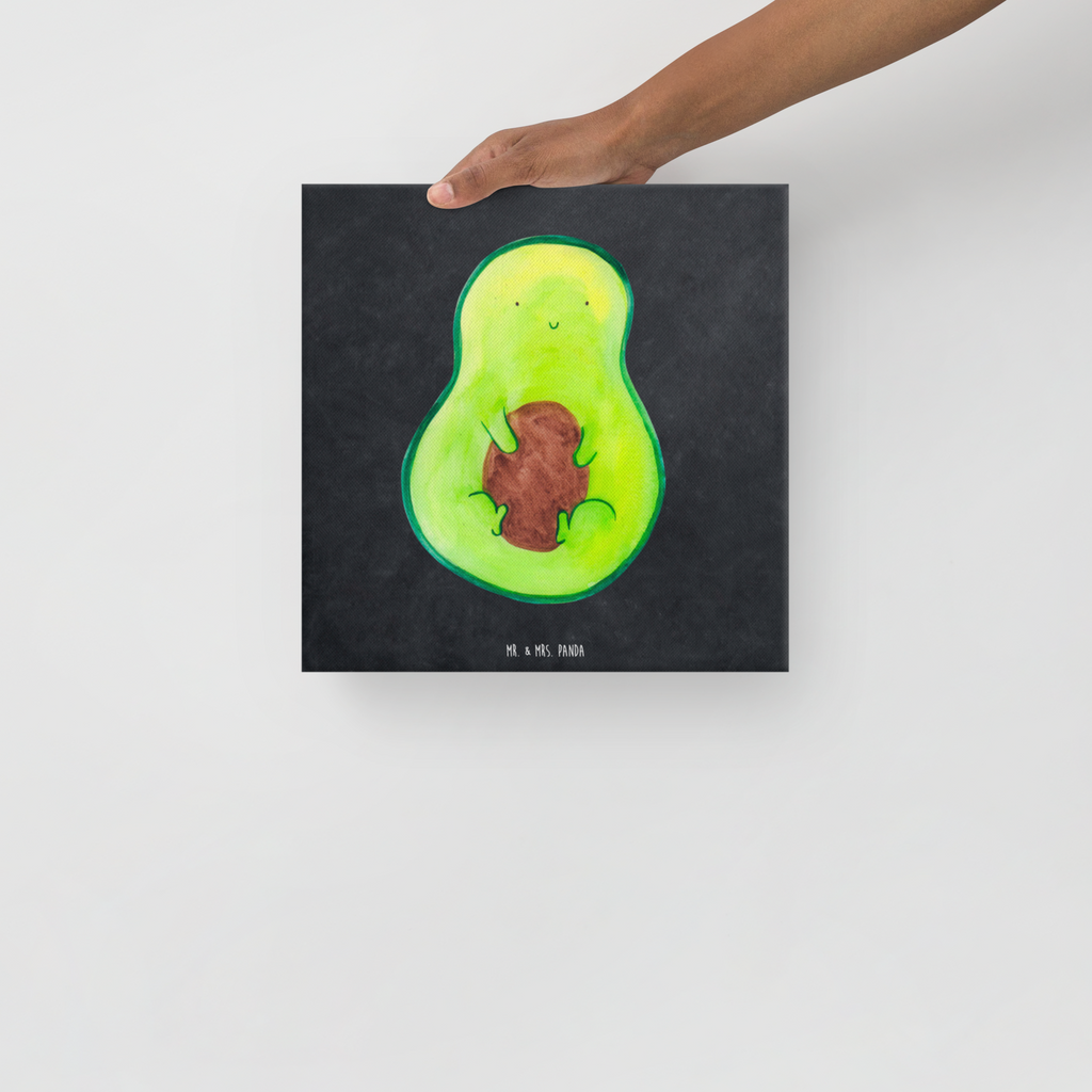 Leinwand Bild Avocado Kern Leinwand, Bild, Kunstdruck, Wanddeko, Dekoration, Avocado, Veggie, Vegan, Gesund, Avokado, Avocadokern, Kern, Pflanze, Spruch Leben