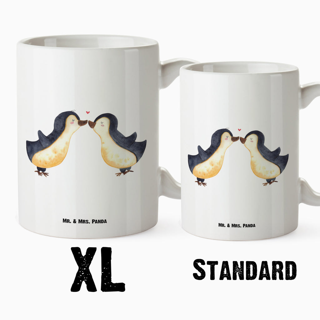 XL Tasse Pinguin Liebe XL Tasse, Große Tasse, Grosse Kaffeetasse, XL Becher, XL Teetasse, spülmaschinenfest, Jumbo Tasse, Groß, Liebe, Partner, Freund, Freundin, Ehemann, Ehefrau, Heiraten, Verlobung, Heiratsantrag, Liebesgeschenk, Jahrestag, Hocheitstag, Pinguin, Pinguine, Pinguin Paar, Pinguinpaar, Pinguin Liebe, Paar, Pärchen. Liebespaar, Liebesbeweis, Liebesspruch, Hochzeitstag, Geschenk Freund, Geschenk Freundin, Verlobte, Verlobter, Love, Geschenk Hochzeitstag, Geschenkidee, Hochzeit, Gastgeschenk