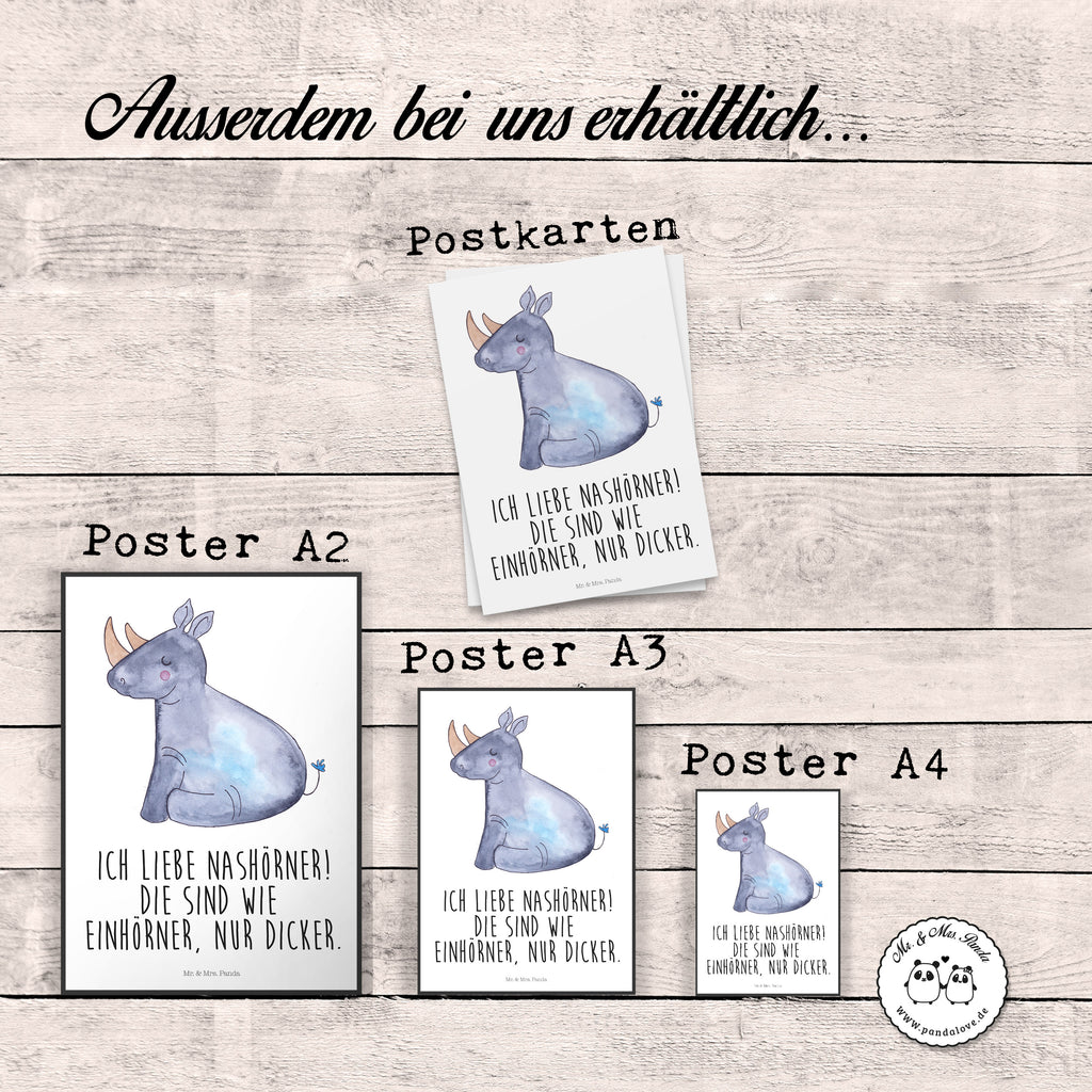 Poster Einhorn Nashorn Poster, Wandposter, Bild, Wanddeko, Küchenposter, Kinderposter, Wanddeko Bild, Raumdekoration, Wanddekoration, Handgemaltes Poster, Mr. & Mrs. Panda Poster, Designposter, Kunstdruck, Posterdruck, Einhorn, Einhörner, Einhorn Deko, Pegasus, Unicorn, Regenbogen, witzig, lustig, Zoo, Glitzer, Einhornpower, Erwachsenwerden, Nashorn, Nashörner