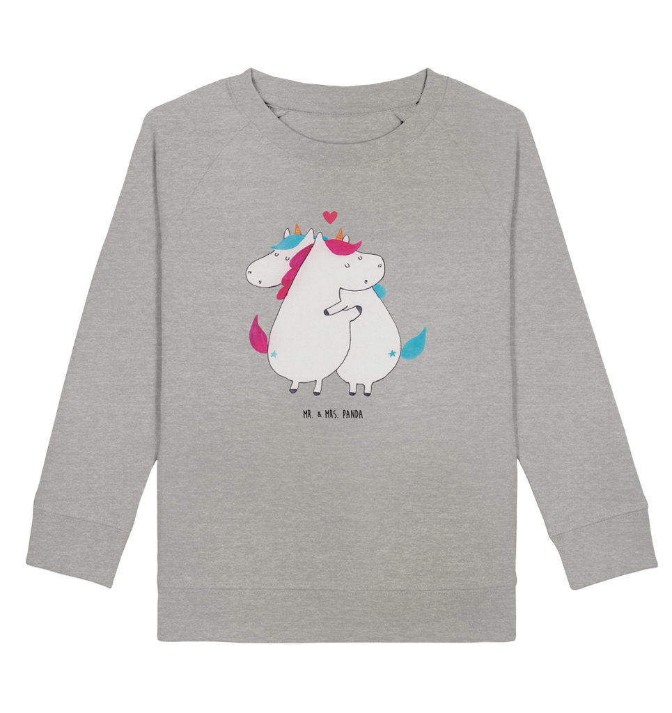 Organic Kinder Pullover Einhorn Mitteilung Kinder Pullover, Kinder Sweatshirt, Jungen, Mädchen, Einhorn, Einhörner, Einhorn Deko, Pegasus, Unicorn, Valentinstag, Valentine, Liebe, Geschenk, Partner, Ehe, lustig, witzig, Spruch