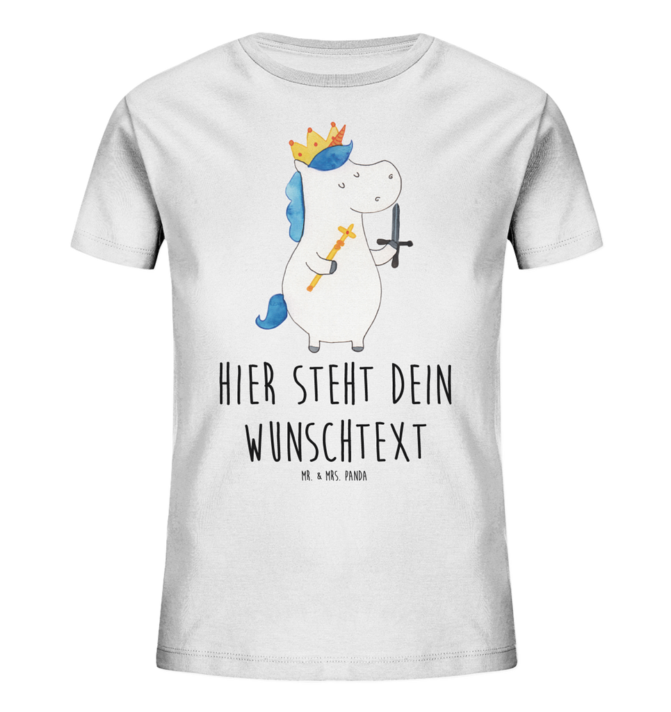 Personalisiertes Kinder T-Shirt Einhorn König mit Schwert Personalisiertes Kinder T-Shirt, Einhorn, Einhörner, Einhorn Deko, Pegasus, Unicorn, König, Ritter, Mittelalter