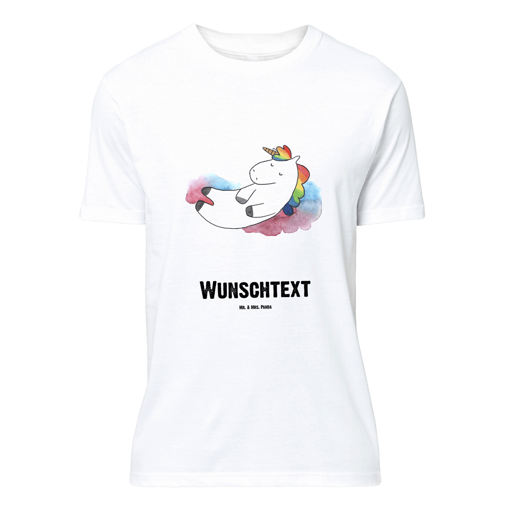 Personalisiertes T-Shirt Einhorn Wolke 7 T-Shirt Personalisiert, T-Shirt mit Namen, T-Shirt mit Aufruck, Männer, Frauen, Wunschtext, Bedrucken, Einhorn, Einhörner, Einhorn Deko, Pegasus, Unicorn, verliebt, Menschen, witzig, lustig, Geschenk, Glaube, Realität, Lächeln