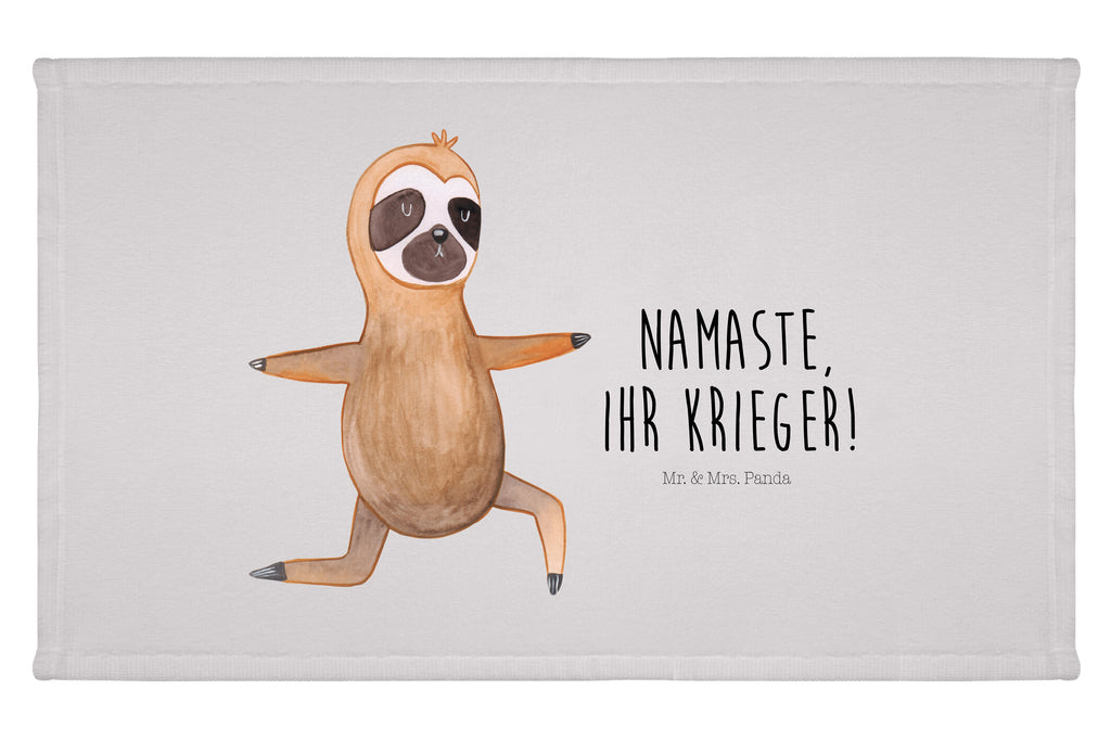 Handtuch Faultier  Yoga Gästetuch, Reisehandtuch, Sport Handtuch, Frottier, Kinder Handtuch, Faultier, Faultier Geschenk, Faultier Deko, Faultiere, faul, Lieblingstier, Yoga, Namaste, Krieger, Yogaübungen, Meditation, Atmung, Gelassenheit, Entspannung