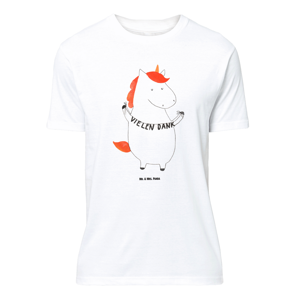 T-Shirt Standard Einhorn Vielen Dank T-Shirt, Shirt, Tshirt, Lustiges T-Shirt, T-Shirt mit Spruch, Party, Junggesellenabschied, Jubiläum, Geburstag, Herrn, Damen, Männer, Frauen, Schlafshirt, Nachthemd, Sprüche, Einhorn, Einhörner, Einhorn Deko, Pegasus, Unicorn, Danke, vielen Dank, Dankeschön, Danksagung