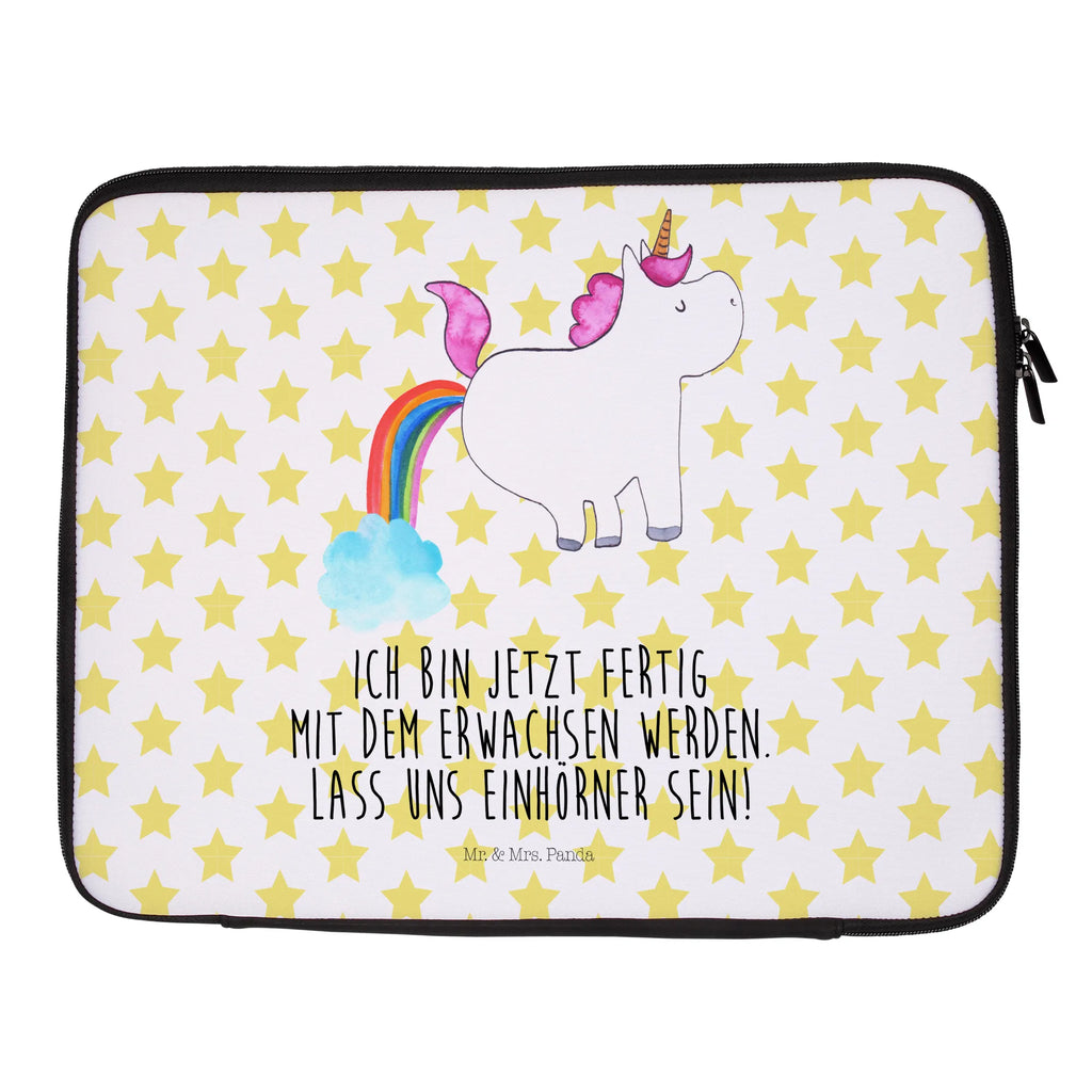 Notebook Tasche Einhorn Pupsen Notebook Tasche, Laptop, Computertasche, Tasche, Notebook-Tasche, Notebook-Reisehülle, Notebook Schutz, Einhorn, Einhörner, Einhorn Deko, Pegasus, Unicorn, Pups, Regenbogen, Glitzer, Einhornpower, Erwachsenwerden, Spaß, lustig, Freundin