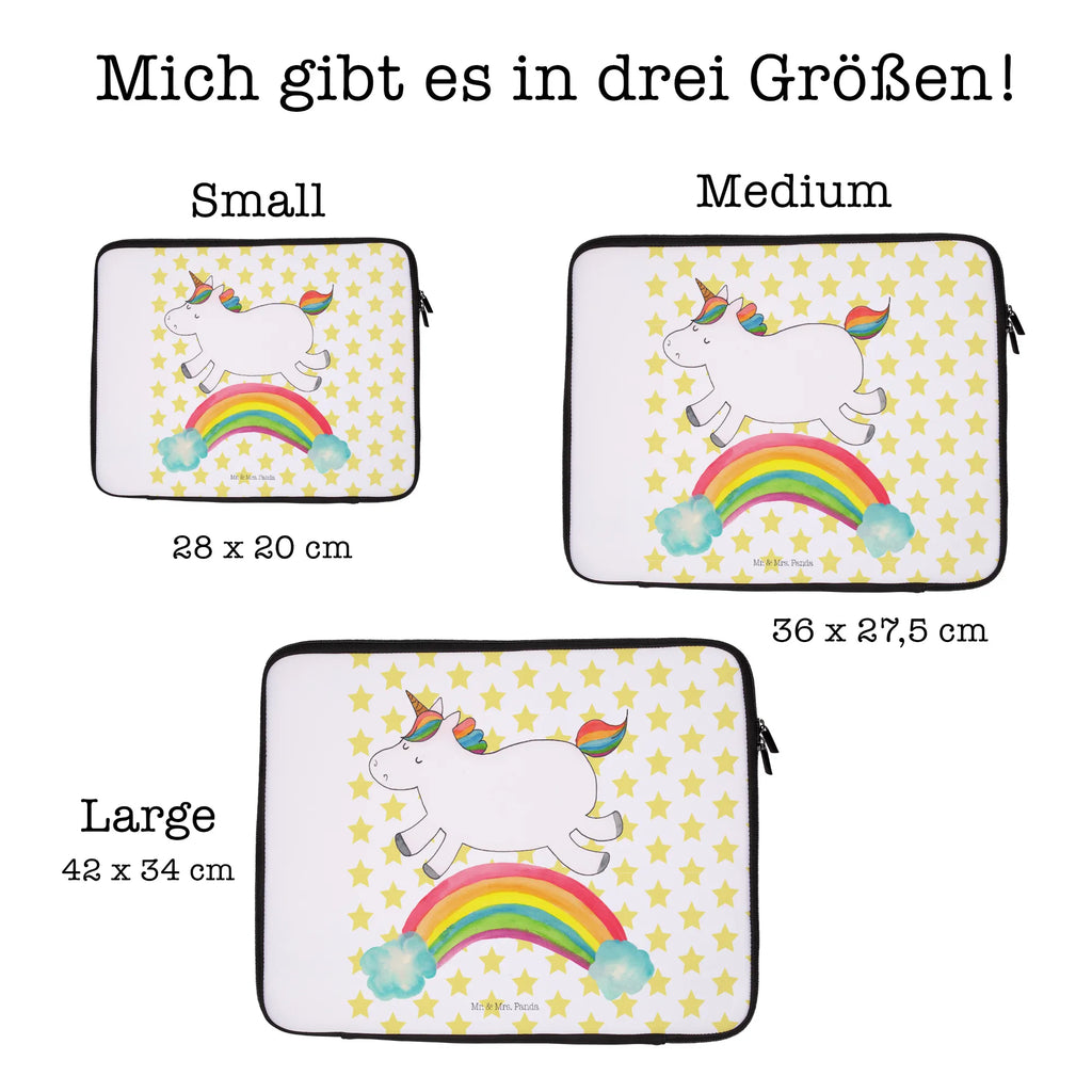 Notebook Tasche Einhorn Regenbogen Notebook Tasche, Laptop, Computertasche, Tasche, Notebook-Tasche, Notebook-Reisehülle, Notebook Schutz, Einhorn, Einhörner, Einhorn Deko, Pegasus, Unicorn, Regenbogen, Glitzer, Einhornpower, Erwachsenwerden, Einhornautobahn