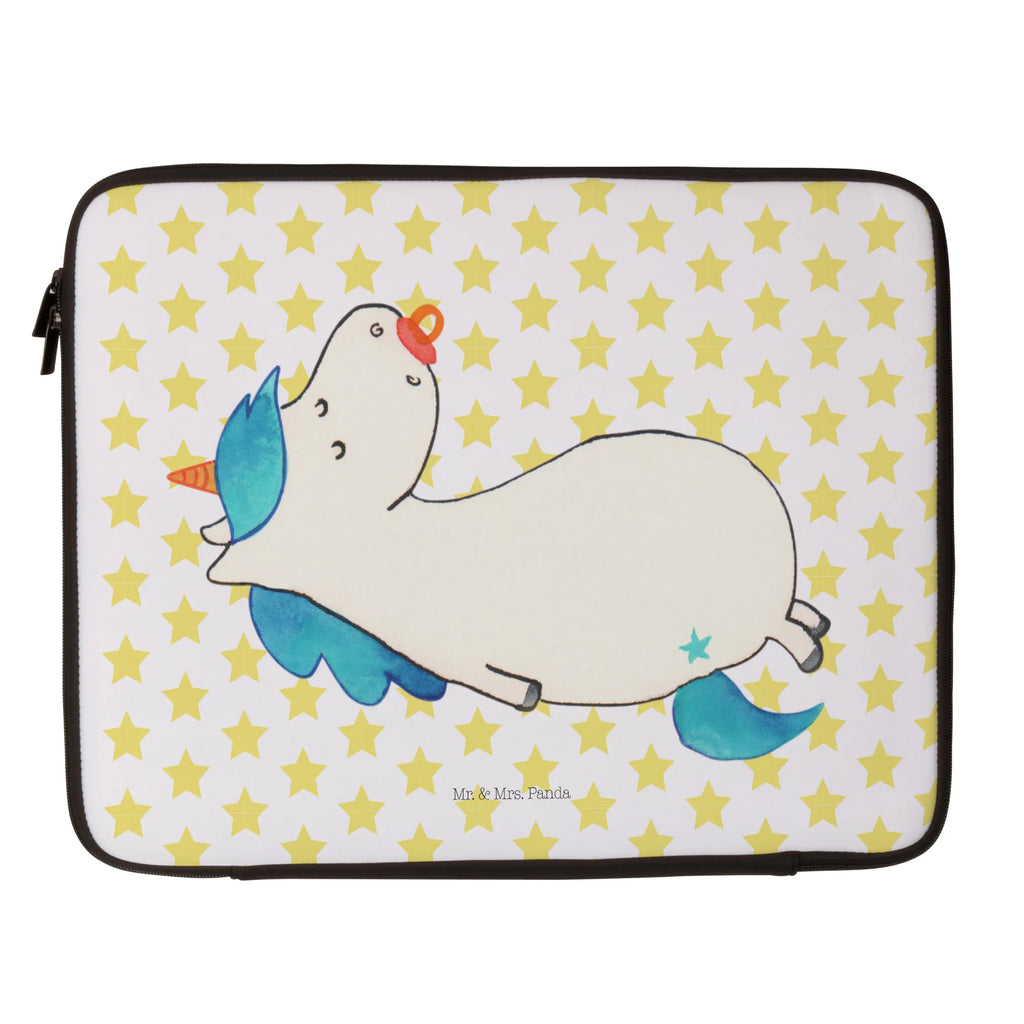 Notebook Tasche Einhorn Schnuller Notebook Tasche, Laptop, Computertasche, Tasche, Notebook-Tasche, Notebook-Reisehülle, Notebook Schutz, Einhorn, Einhörner, Einhorn Deko, Pegasus, Unicorn, Baby, Kleinkind, Geburt, Geburtstag, Säugling, Schnuller, Geschenk Geburt, Mutter, Mama