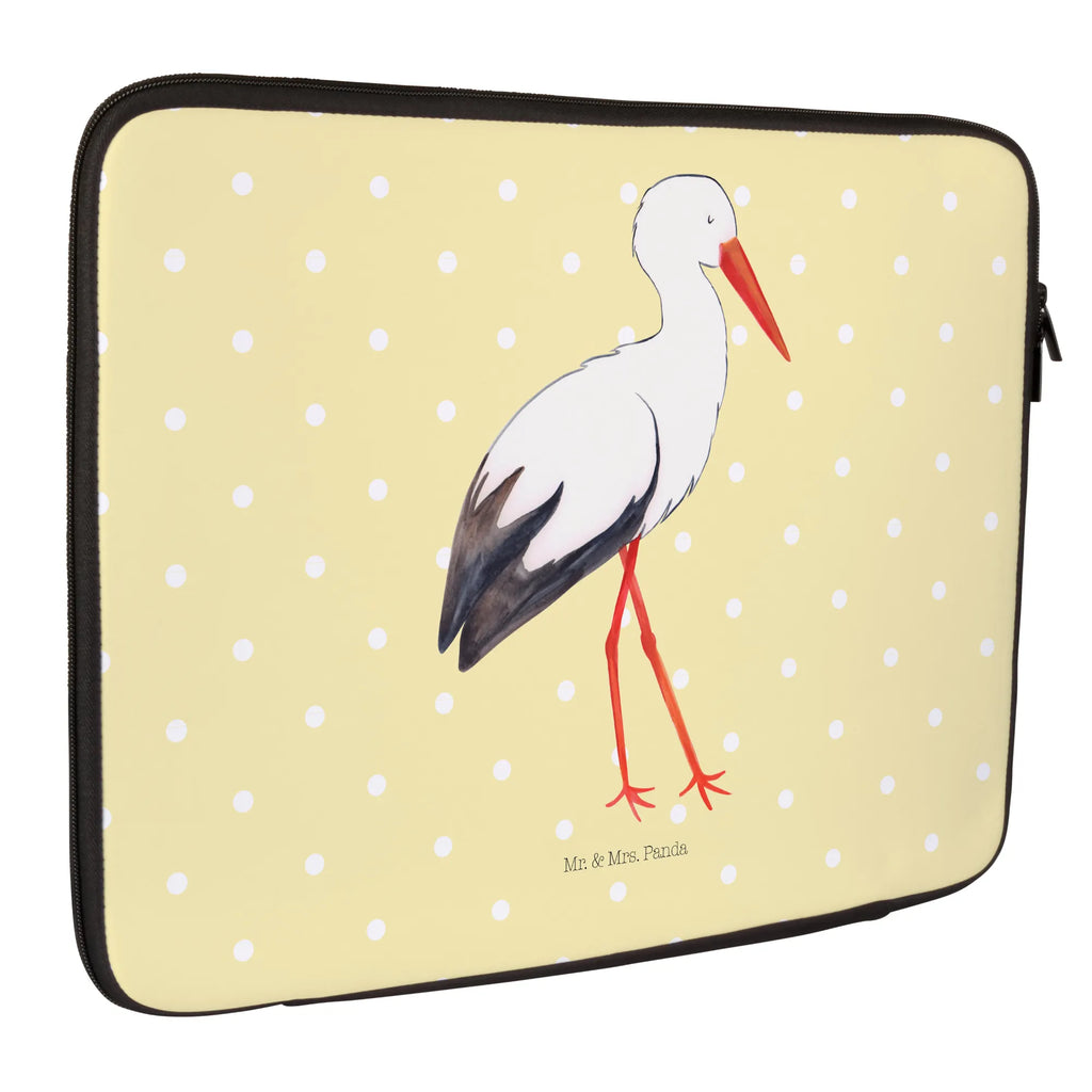 Notebook Tasche Storch Notebook Tasche, Laptop, Computertasche, Tasche, Notebook-Tasche, Notebook-Reisehülle, Notebook Schutz, Tiermotive, Gute Laune, lustige Sprüche, Tiere, Storch, Störche, Schwangerschaft, Geburt, Mutter, Mütter, Mutter werden, Schwanger, Babybauch, Baby