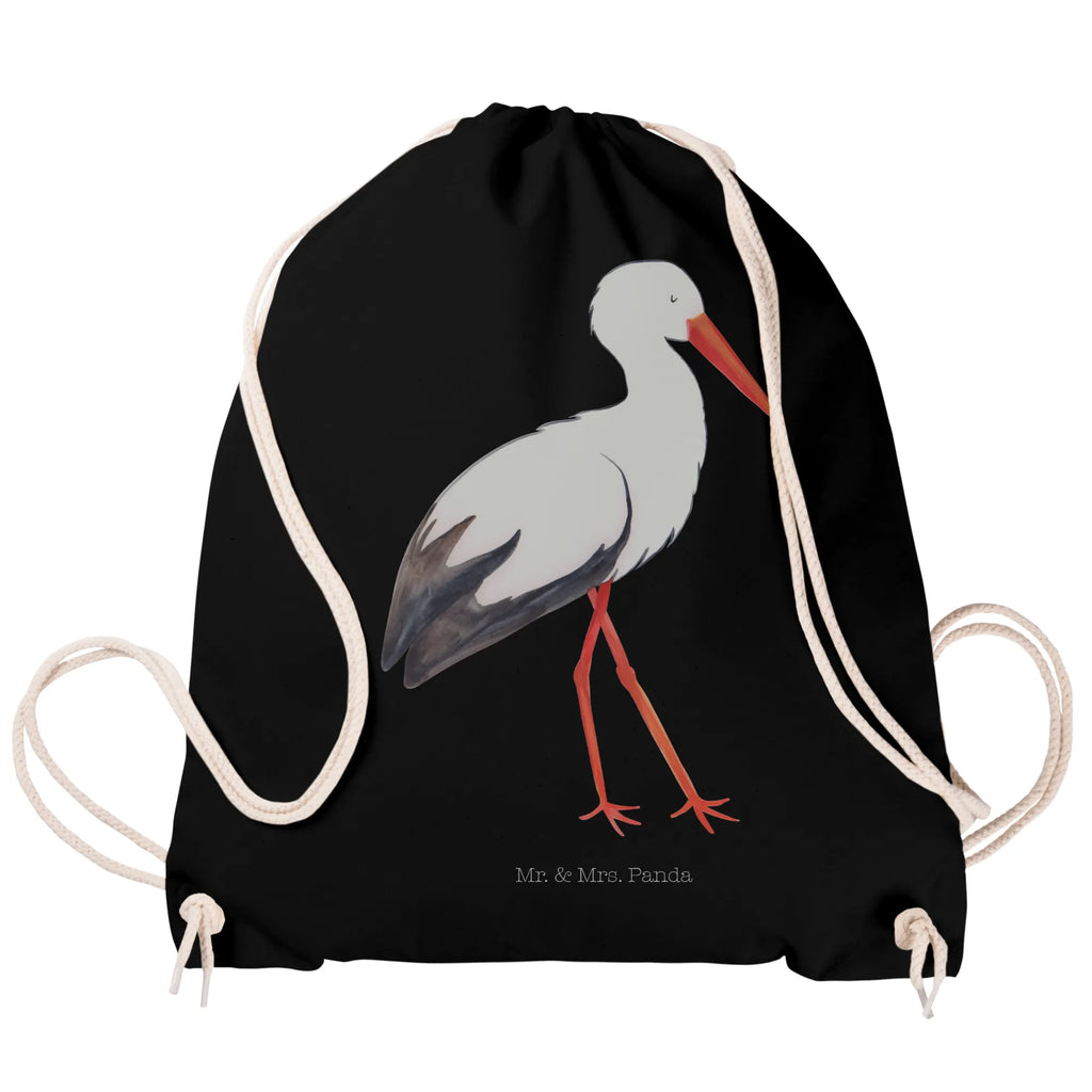 Sportbeutel Storch Sportbeutel, Turnbeutel, Beutel, Sporttasche, Tasche, Stoffbeutel, Sportbeutel Kinder, Gymsack, Beutel Rucksack, Kleine Sporttasche, Sportzubehör, Turnbeutel Baumwolle, Tiermotive, Gute Laune, lustige Sprüche, Tiere, Storch, Störche, Schwangerschaft, Geburt, Mutter, Mütter, Mutter werden, Schwanger, Babybauch, Baby