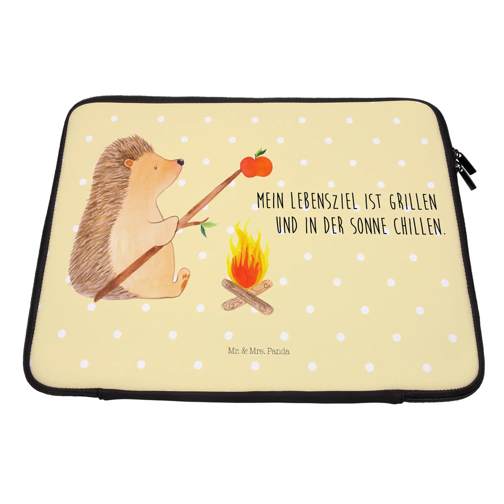 Notebook Tasche Igel Grillen Notebook Tasche, Laptop, Computertasche, Tasche, Notebook-Tasche, Notebook-Reisehülle, Notebook Schutz, Tiermotive, Gute Laune, lustige Sprüche, Tiere, Igel, Grillen, Ziele, Motivation, arbeitslos, Sinn des Lebens, Spruch