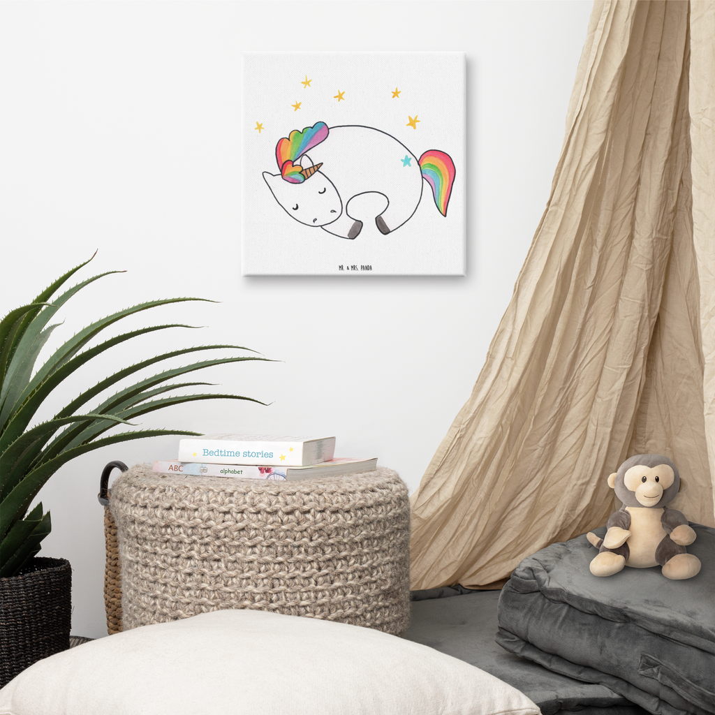 Leinwand Bild Einhorn Nacht Leinwand, Bild, Kunstdruck, Wanddeko, Dekoration, Einhorn, Einhörner, Einhorn Deko, Pegasus, Unicorn, Träume, Traum, unicorn, Realität, Menschen, Geschenk, Ruhe, Freundin