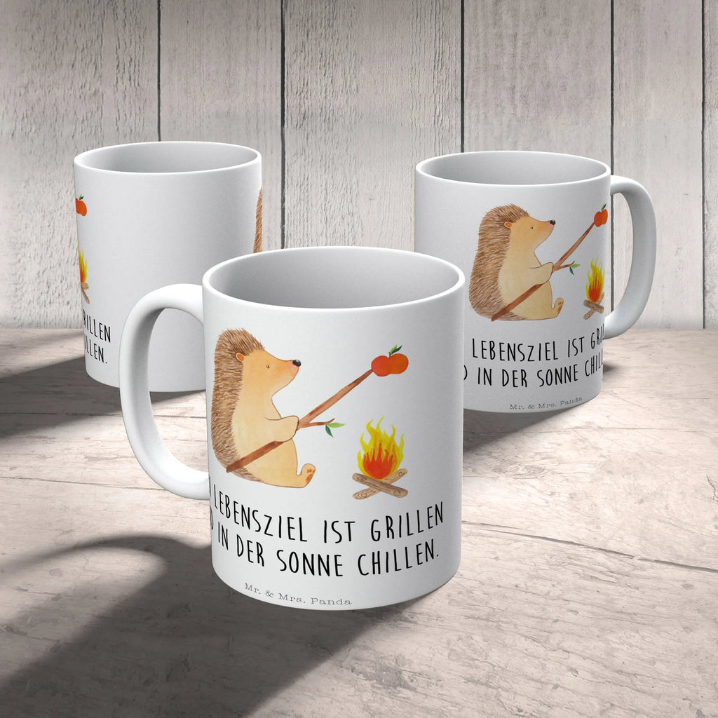 Tasse Igel grillt Tasse, Kaffeetasse, Teetasse, Becher, Kaffeebecher, Teebecher, Keramiktasse, Porzellantasse, Büro Tasse, Geschenk Tasse, Tasse Sprüche, Tasse Motive, Kaffeetassen, Tasse bedrucken, Designer Tasse, Cappuccino Tassen, Schöne Teetassen, Tiermotive, Gute Laune, lustige Sprüche, Tiere, Igel, Grillen, Ziele, Motivation, arbeitslos, Sinn des Lebens, Spruch