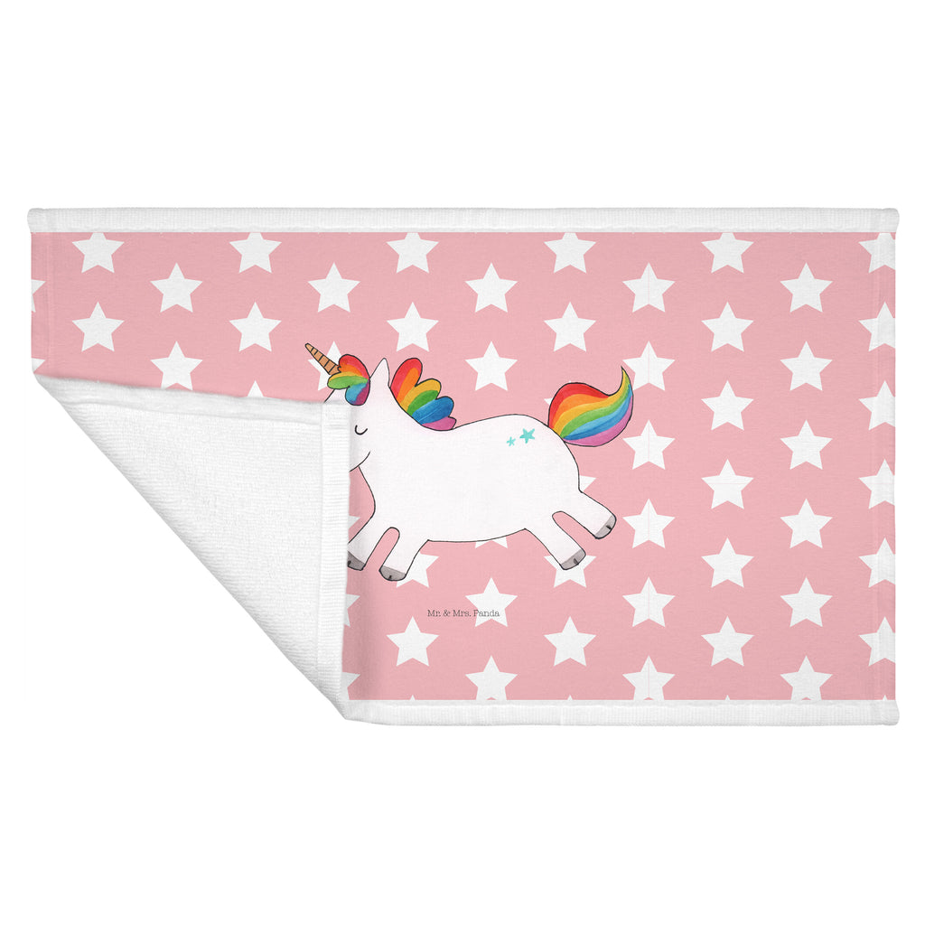 Handtuch Einhorn Happy Handtuch, Badehandtuch, Badezimmer, Handtücher, groß, Kinder, Baby, Einhorn, Einhörner, Einhorn Deko, Pegasus, Unicorn, glücklich, fröhlich, Spaß, Freude, Lebensfreude, witzig, spannend, Lächeln, Lachen