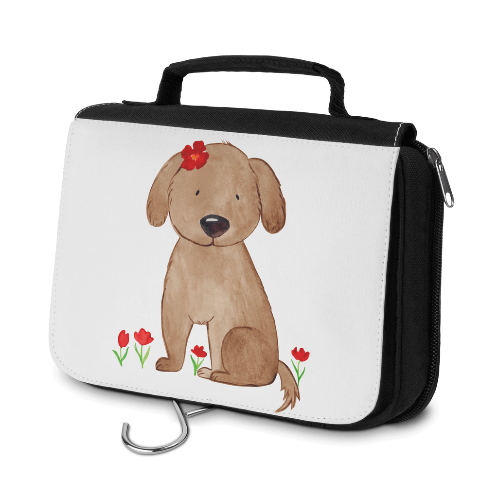 Kulturbeutel Hund Dame Kulturbeutel, Zum Aufhängen, Waschtasche, Kosmetiktasche, Damen, Herren, Aufbewahrungstasche, Schminktasche, Kosmetikbeutel, Organizer, Kulturtasche, Schminkutensil, Hund, Hundemotiv, Haustier, Hunderasse, Tierliebhaber, Hundebesitzer, Sprüche, Hunde, Hundeliebe, Hundeglück, Liebe, Frauchen