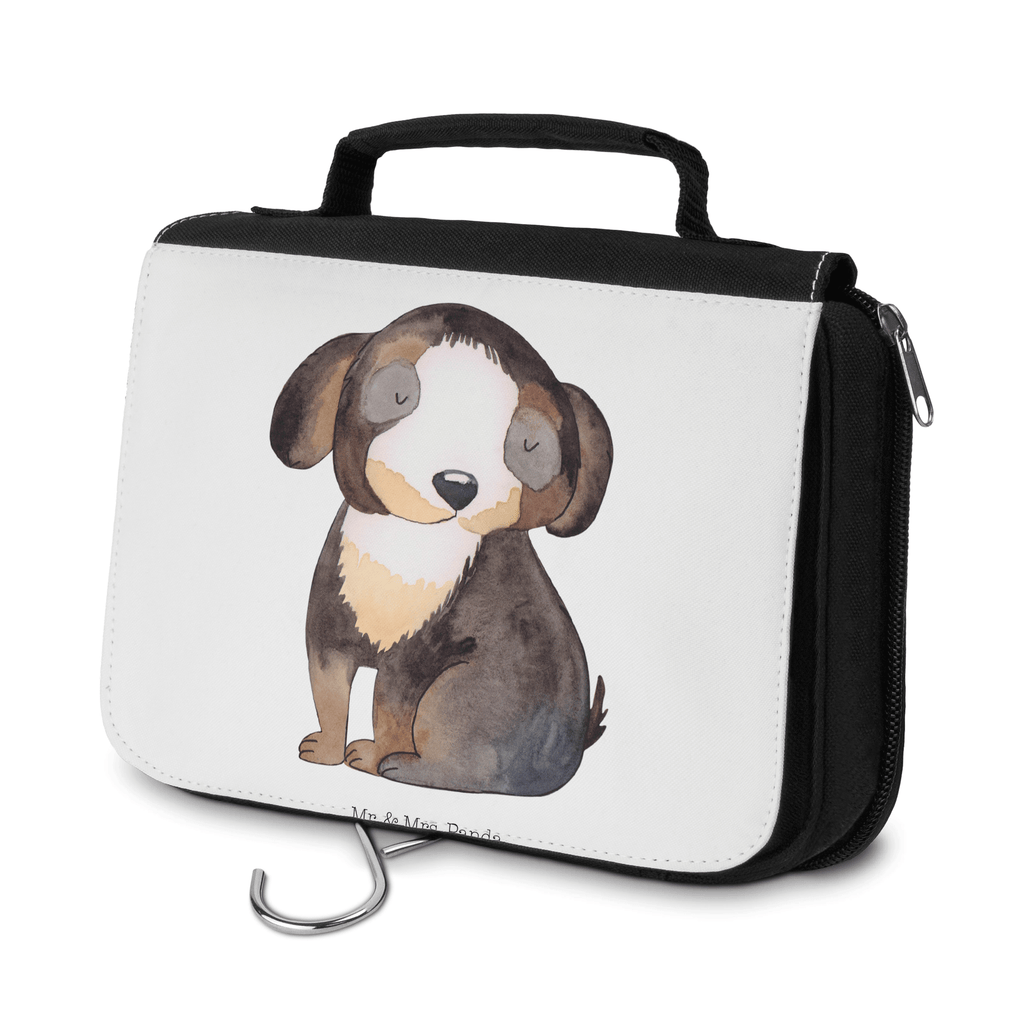 Kulturbeutel Hund Entspannen Kulturbeutel, Zum Aufhängen, Waschtasche, Kosmetiktasche, Damen, Herren, Aufbewahrungstasche, Schminktasche, Kosmetikbeutel, Organizer, Kulturtasche, Schminkutensil, Hund, Hundemotiv, Haustier, Hunderasse, Tierliebhaber, Hundebesitzer, Sprüche, schwarzer Hund, Hundeliebe, Liebe, Hundeglück