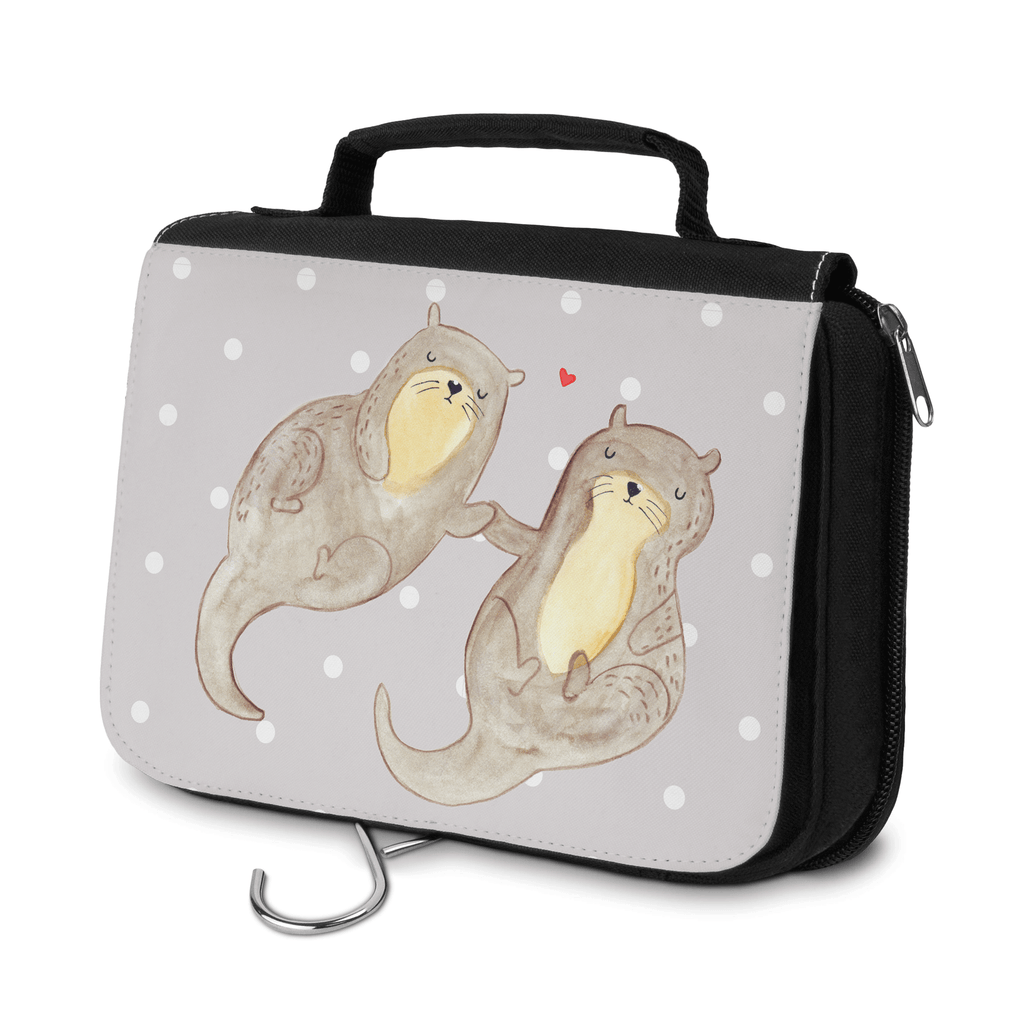 Kulturbeutel Otter Hände halten Kulturbeutel, Zum Aufhängen, Waschtasche, Kosmetiktasche, Damen, Herren, Aufbewahrungstasche, Schminktasche, Kosmetikbeutel, Organizer, Kulturtasche, Schminkutensil, Otter, Fischotter, Seeotter, Otter Seeotter See Otter