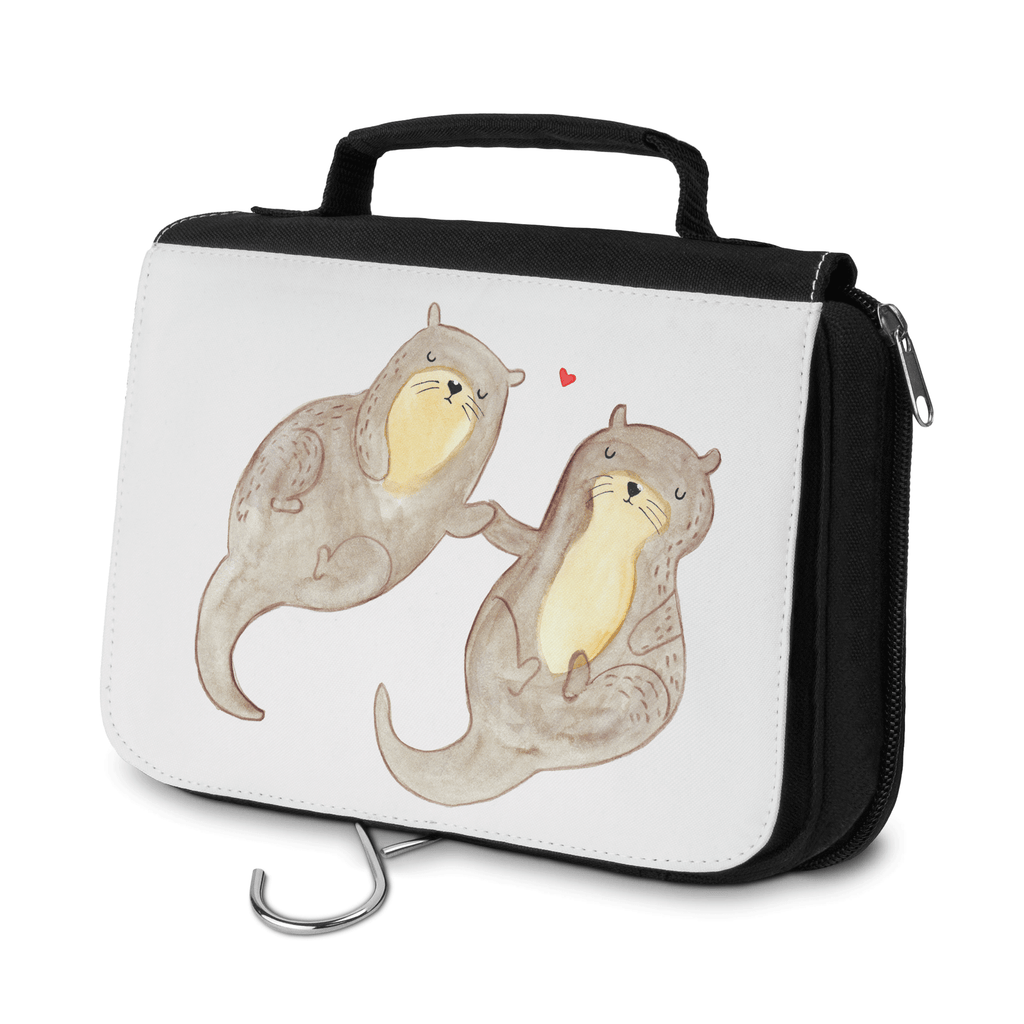 Kulturbeutel Otter Hände halten Kulturbeutel, Zum Aufhängen, Waschtasche, Kosmetiktasche, Damen, Herren, Aufbewahrungstasche, Schminktasche, Kosmetikbeutel, Organizer, Kulturtasche, Schminkutensil, Otter, Fischotter, Seeotter, Otter Seeotter See Otter