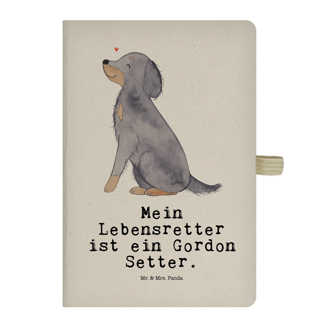 Baumwoll Notizbuch Gordon Setter Lebensretter Notizen, Eintragebuch, Tagebuch, Notizblock, Adressbuch, Journal, Kladde, Skizzenbuch, Notizheft, Schreibbuch, Schreibheft, Hund, Hunderasse, Rassehund, Hundebesitzer, Geschenk, Tierfreund, Schenken, Welpe, Gordon Shetter, Jagdhund