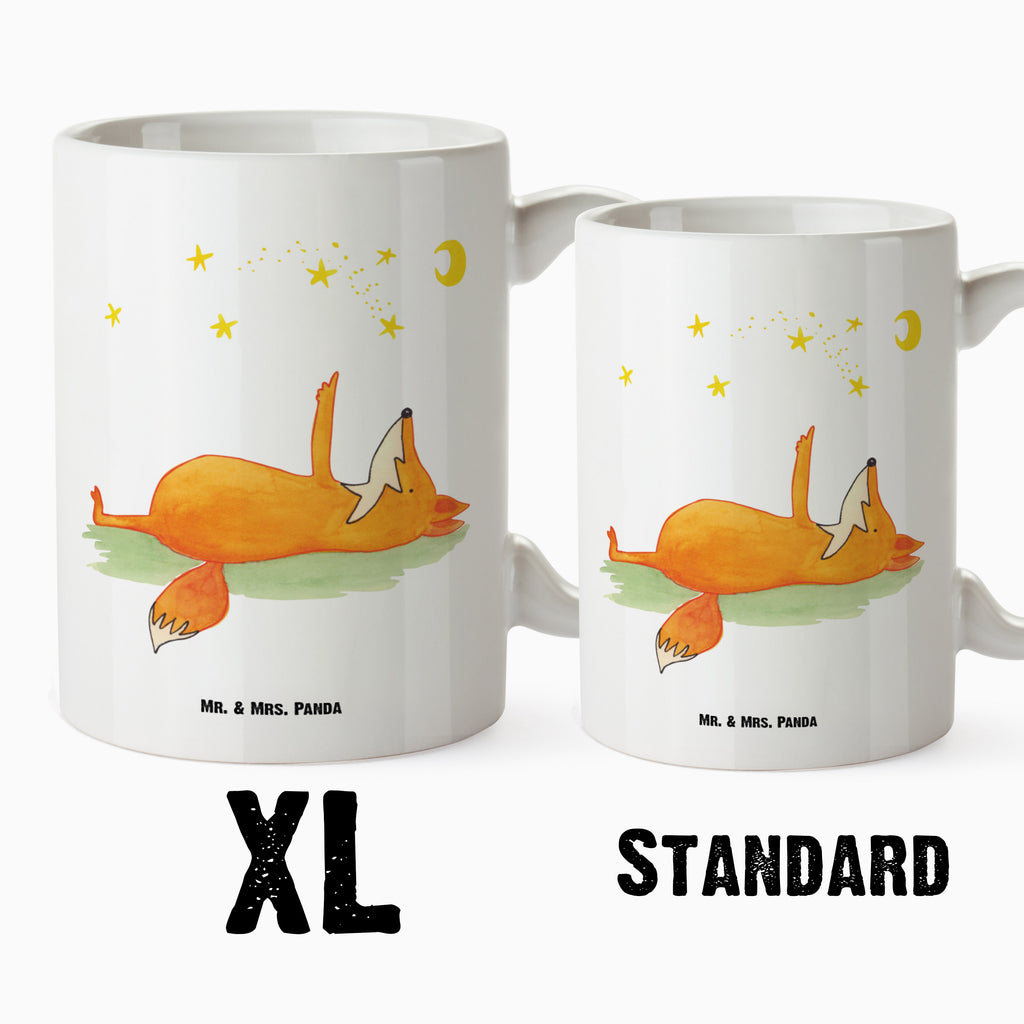 XL Tasse Fuchs Sterne XL Tasse, Große Tasse, Grosse Kaffeetasse, XL Becher, XL Teetasse, spülmaschinenfest, Jumbo Tasse, Groß, Fuchs, Füchse, tröstende Worte, Spruch positiv, Spruch schön, Romantik, Always Look on the Bright Side of Life