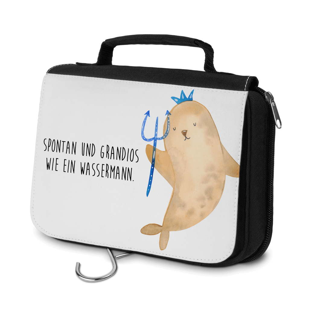 Kulturbeutel Sternzeichen Wassermann Kulturbeutel, Zum Aufhängen, Waschtasche, Kosmetiktasche, Damen, Herren, Aufbewahrungstasche, Schminktasche, Kosmetikbeutel, Organizer, Kulturtasche, Schminkutensil, Tierkreiszeichen, Sternzeichen, Horoskop, Astrologie, Aszendent, Meermann, Nix, Wassermann Geschenk, Wassermann Sternzeichen, Geschenk Januar, Geschenk Februar, Geburtstag Januar, Geburtstag Februar, Meer Geschenk