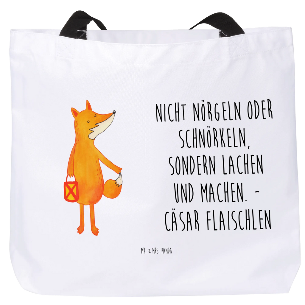 Shopper Fuchs Laterne Beutel, Einkaufstasche, Tasche, Strandtasche, Einkaufsbeutel, Shopper, Schultasche, Freizeittasche, Tragebeutel, Schulbeutel, Alltagstasche, Fuchs, Füchse, Spruch trösten, Liebeskummer Spruch, Laterne, Sankt Martin, Laternenumzug, Aufmuntern, Cäsar Otto Hugo Flaischlen