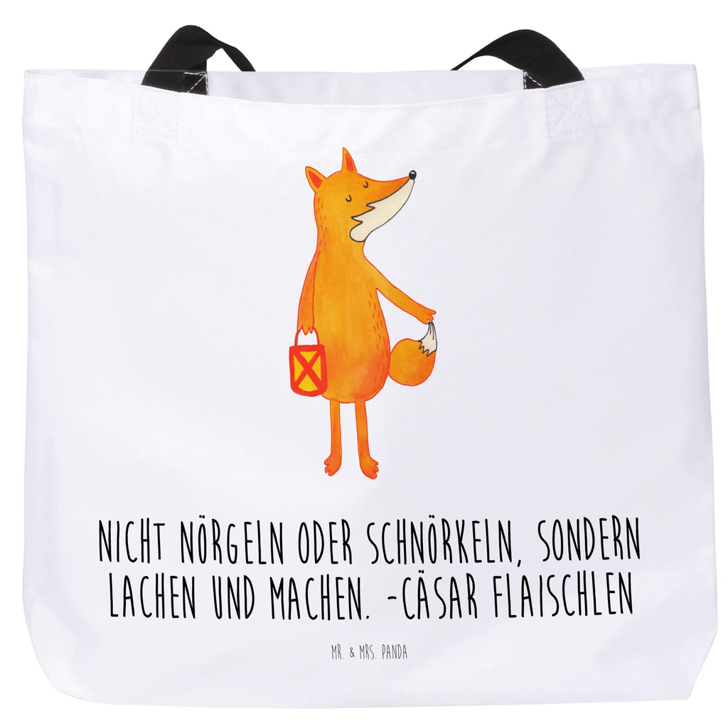 Shopper Fuchs Laterne Beutel, Einkaufstasche, Tasche, Strandtasche, Einkaufsbeutel, Shopper, Schultasche, Freizeittasche, Tragebeutel, Schulbeutel, Alltagstasche, Fuchs, Füchse, Spruch trösten, Liebeskummer Spruch, Laterne, Sankt Martin, Laternenumzug, Aufmuntern, Cäsar Otto Hugo Flaischlen