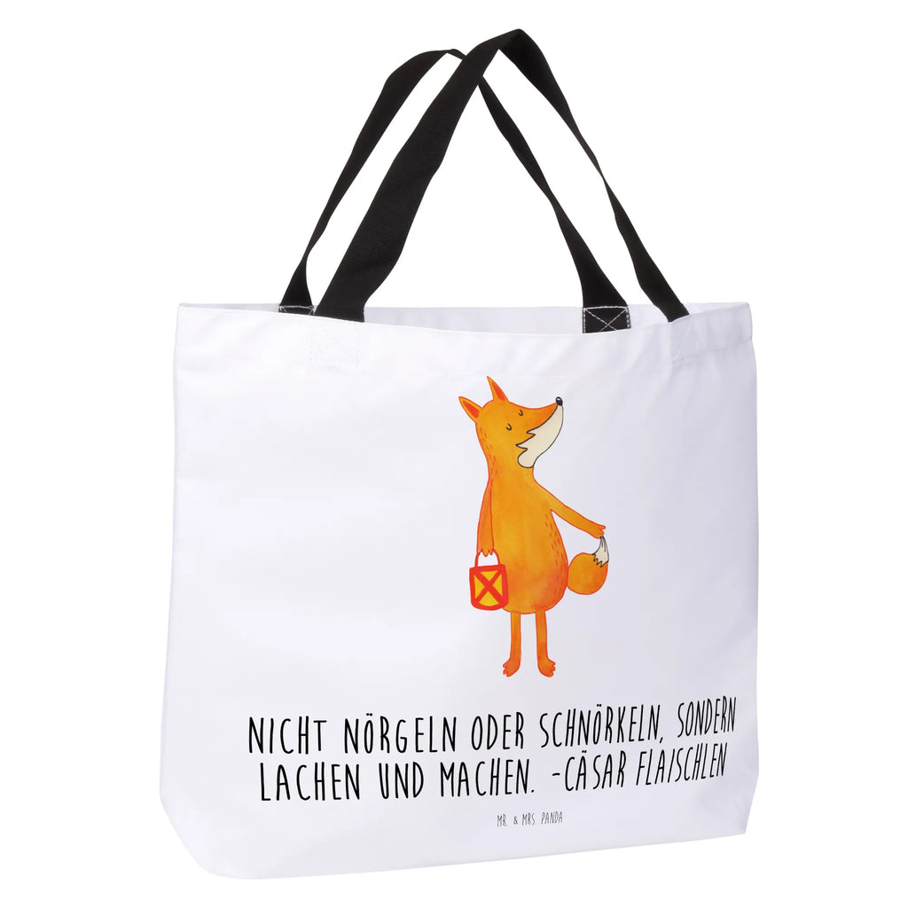 Shopper Fuchs Laterne Beutel, Einkaufstasche, Tasche, Strandtasche, Einkaufsbeutel, Shopper, Schultasche, Freizeittasche, Tragebeutel, Schulbeutel, Alltagstasche, Fuchs, Füchse, Spruch trösten, Liebeskummer Spruch, Laterne, Sankt Martin, Laternenumzug, Aufmuntern, Cäsar Otto Hugo Flaischlen