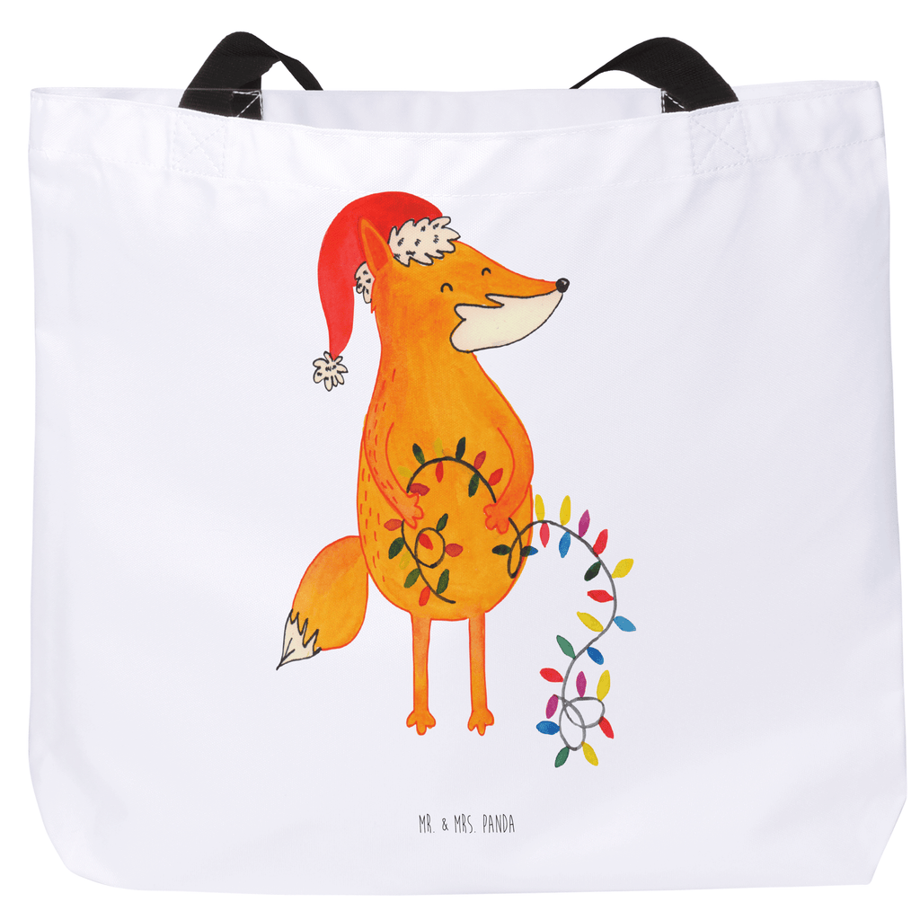 Shopper Fuchs Weihnachten Beutel, Einkaufstasche, Tasche, Strandtasche, Einkaufsbeutel, Shopper, Schultasche, Freizeittasche, Tragebeutel, Schulbeutel, Alltagstasche, Winter, Weihnachten, Weihnachtsdeko, Nikolaus, Advent, Heiligabend, Wintermotiv, Fuchs, Füchse, Spruch schön, Geschenk Weihnachten, Weihnachtsmann, Weihnachtszeit