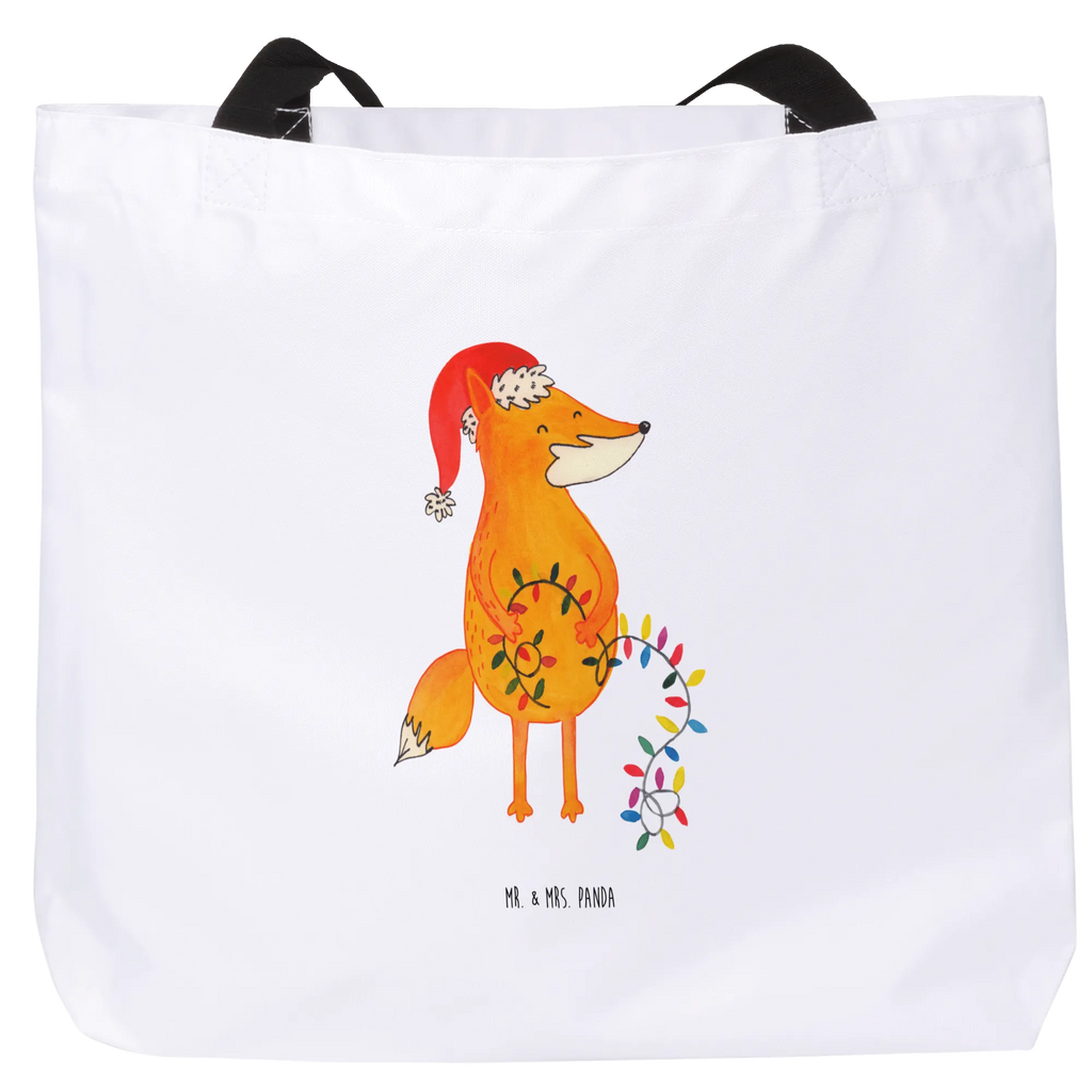 Shopper Fuchs Weihnachten Beutel, Einkaufstasche, Tasche, Strandtasche, Einkaufsbeutel, Shopper, Schultasche, Freizeittasche, Tragebeutel, Schulbeutel, Alltagstasche, Winter, Weihnachten, Weihnachtsdeko, Nikolaus, Advent, Heiligabend, Wintermotiv, Fuchs, Füchse, Spruch schön, Geschenk Weihnachten, Weihnachtsmann, Weihnachtszeit