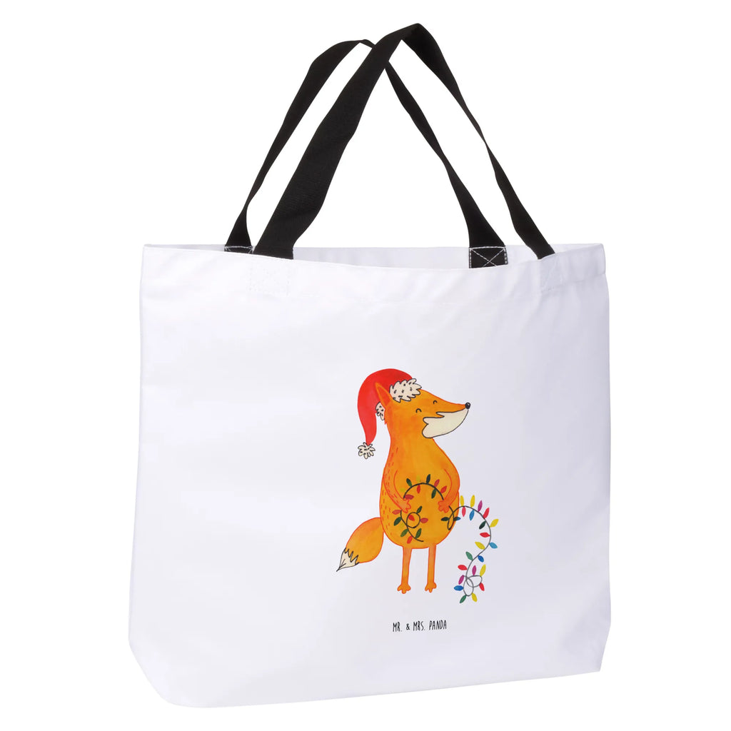 Shopper Fuchs Weihnachten Beutel, Einkaufstasche, Tasche, Strandtasche, Einkaufsbeutel, Shopper, Schultasche, Freizeittasche, Tragebeutel, Schulbeutel, Alltagstasche, Winter, Weihnachten, Weihnachtsdeko, Nikolaus, Advent, Heiligabend, Wintermotiv, Fuchs, Füchse, Spruch schön, Geschenk Weihnachten, Weihnachtsmann, Weihnachtszeit