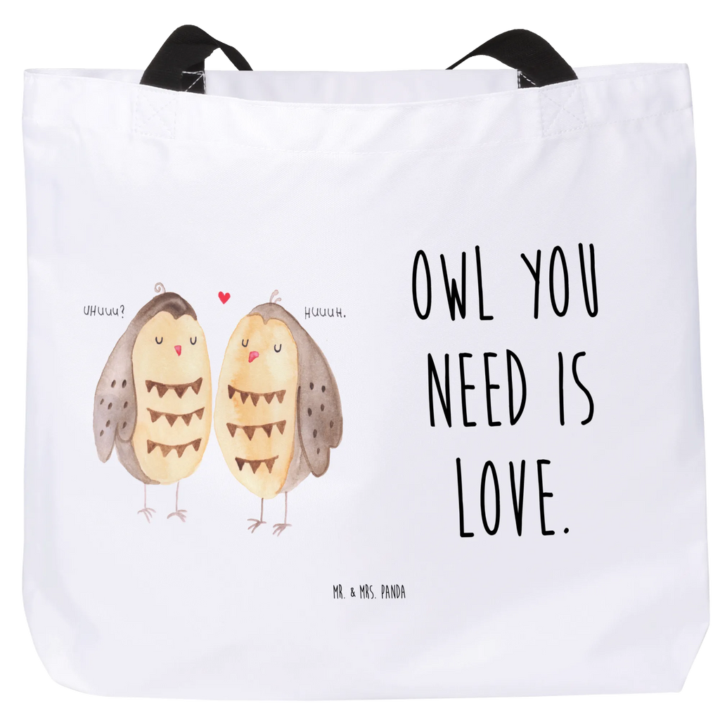 Shopper Eulen Liebe Beutel, Einkaufstasche, Tasche, Strandtasche, Einkaufsbeutel, Shopper, Schultasche, Freizeittasche, Tragebeutel, Schulbeutel, Alltagstasche, Eule, Eule Deko, Liebe, Hochzeit Spruch, Owl, All you need is love, Liebe Spruch, Freundin Geschenk, Freund, Wortspiel lustig