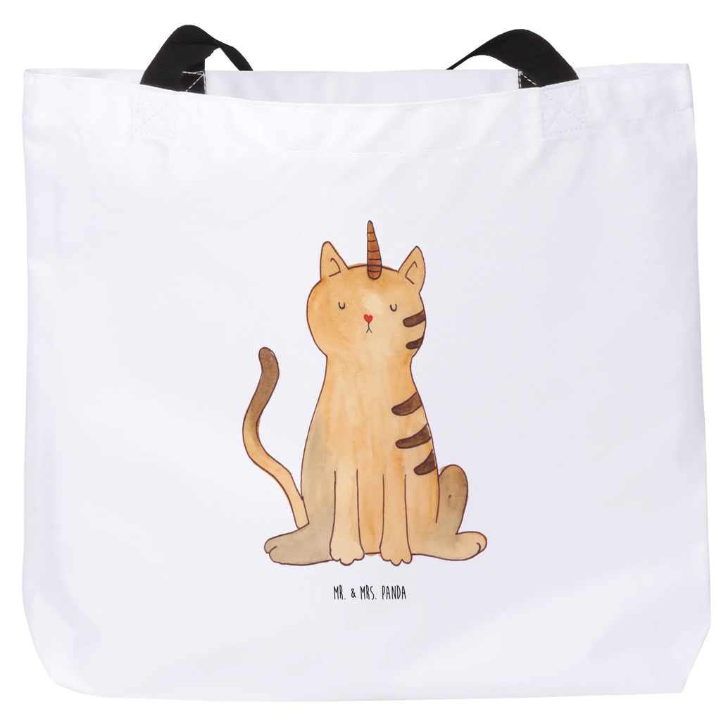 Shopper Einhorn Katze Beutel, Einkaufstasche, Tasche, Strandtasche, Einkaufsbeutel, Shopper, Schultasche, Freizeittasche, Tragebeutel, Schulbeutel, Alltagstasche, Einhorn, Einhörner, Einhorn Deko, Unicorn, Katzer, Mieze, Regenbogen, Glitzer, Einhornpower, Erwachsenwerden, Katze, Katzenhorn, Einhornkatze, Kittyhorn