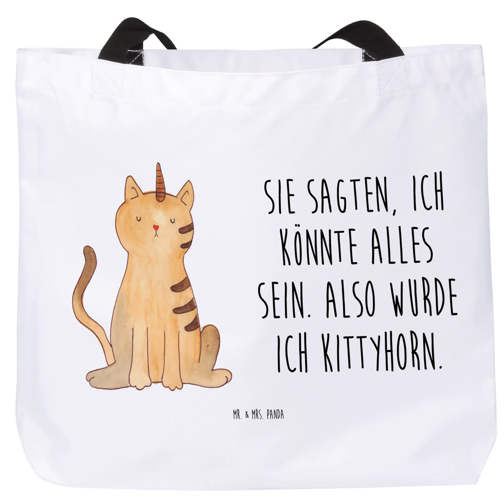 Shopper Einhorn Katze Beutel, Einkaufstasche, Tasche, Strandtasche, Einkaufsbeutel, Shopper, Schultasche, Freizeittasche, Tragebeutel, Schulbeutel, Alltagstasche, Einhorn, Einhörner, Einhorn Deko, Unicorn, Katzer, Mieze, Regenbogen, Glitzer, Einhornpower, Erwachsenwerden, Katze, Katzenhorn, Einhornkatze, Kittyhorn