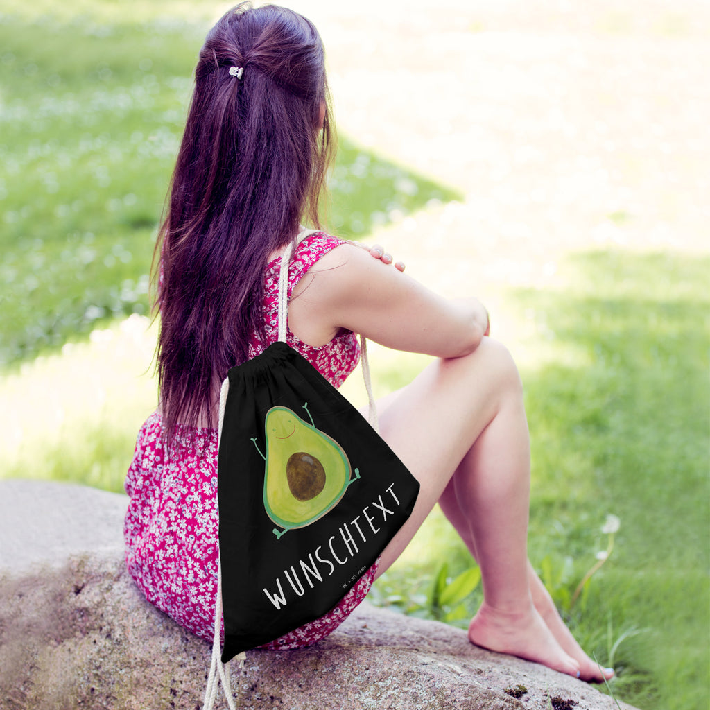 Personalisierter Sportbeutel Avocado Happy Personalisierter Sportbeutel, Personalisierter Beutel, Personalisierte Sporttasche, Personalisierter Tasche, Personalisierter Stoffbeutel, Personalisierter Sportbeutel Kinder, Sportbeutel mit Namen, Turnbeutel mit Namen, Beutel mit Namen, Sporttasche mit Namen, Tasche mit Namen, Stoffbeutel mit Namen, Sportbeutel Kinder mit Namen, Wunschtext, Wunschnamen, Personalisierbar, Personalisierung, Avocado, Veggie, Vegan, Gesund, Chaos