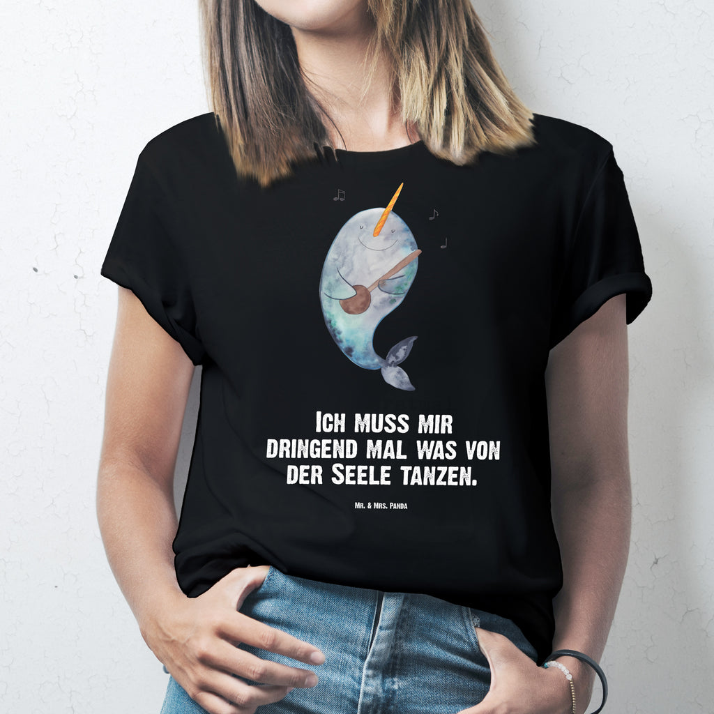 T-Shirt Standard Narwal Gitarre T-Shirt, Shirt, Tshirt, Lustiges T-Shirt, T-Shirt mit Spruch, Party, Junggesellenabschied, Jubiläum, Geburstag, Herrn, Damen, Männer, Frauen, Schlafshirt, Nachthemd, Sprüche, Meerestiere, Meer, Urlaub, Narwal, Wal, Tanzen, Probleme, Problemlösung, Frust, Gespräche, Gitarre