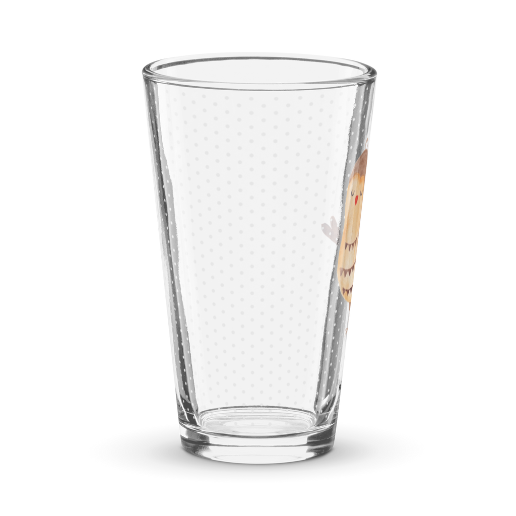 Premium Trinkglas Eule Zufrieden Trinkglas, Glas, Pint Glas, Bierglas, Cocktail Glas, Wasserglas, Eule, Eule Spruch, Eule deko, Owl, Liebe Spruch, Romantisch, Wortspiel lustig, Spruch schön, Geschenk Hochzeitstag