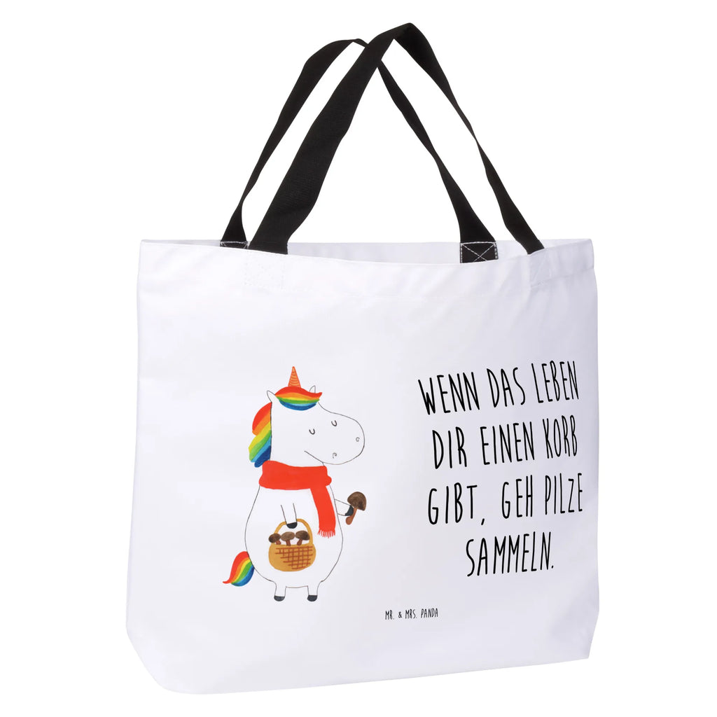 Shopper Einhorn Pilz Beutel, Einkaufstasche, Tasche, Strandtasche, Einkaufsbeutel, Shopper, Schultasche, Freizeittasche, Tragebeutel, Schulbeutel, Alltagstasche, Einhorn, Einhörner, Einhorn Deko, Unicorn, Pilze, Pilzsammler, Motivation, Spruch, Liebeskummer