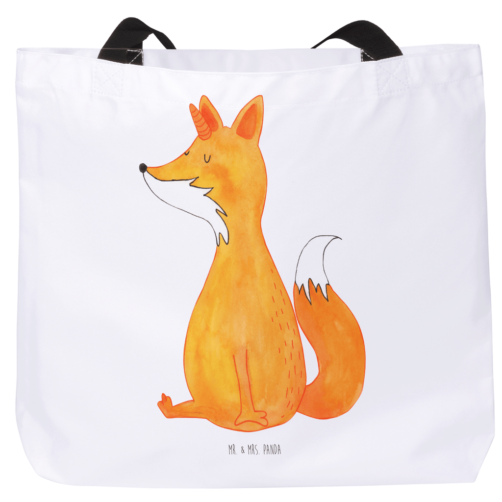 Shopper Einhorn Fuchs Beutel, Einkaufstasche, Tasche, Strandtasche, Einkaufsbeutel, Shopper, Schultasche, Freizeittasche, Tragebeutel, Schulbeutel, Alltagstasche, Einhorn, Einhörner, Einhorn Deko, Pegasus, Unicorn, Fuchs, Unicorns, Fuchshörnchen, Fuchshorn, Foxycorn, Füchse