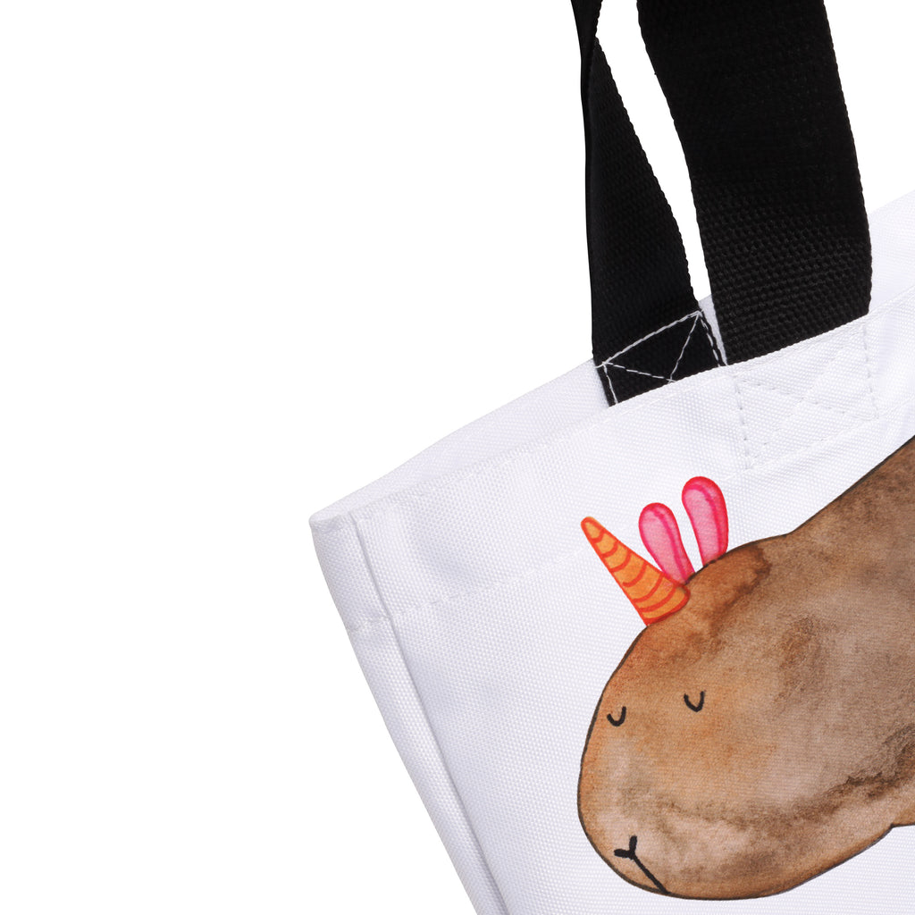 Shopper Einhorn Meerschweinchen Beutel, Einkaufstasche, Tasche, Strandtasche, Einkaufsbeutel, Shopper, Schultasche, Freizeittasche, Tragebeutel, Schulbeutel, Alltagstasche, Einhorn, Einhörner, Einhorn Deko, Pegasus, Unicorn, Meerhörnchen, Meericorn, Meerschwein, Meerschweinchen