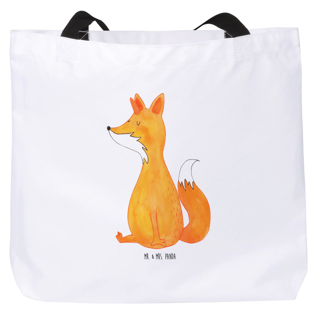 Shopper Fuchshörnchen Wunsch Beutel, Einkaufstasche, Tasche, Strandtasche, Einkaufsbeutel, Shopper, Schultasche, Freizeittasche, Tragebeutel, Schulbeutel, Alltagstasche, Einhorn, Einhörner, Einhorn Deko, Unicorn, Fuchs, Unicorns, Fuchshörnchen, Fuchshorn, Foxycorn, Füchse